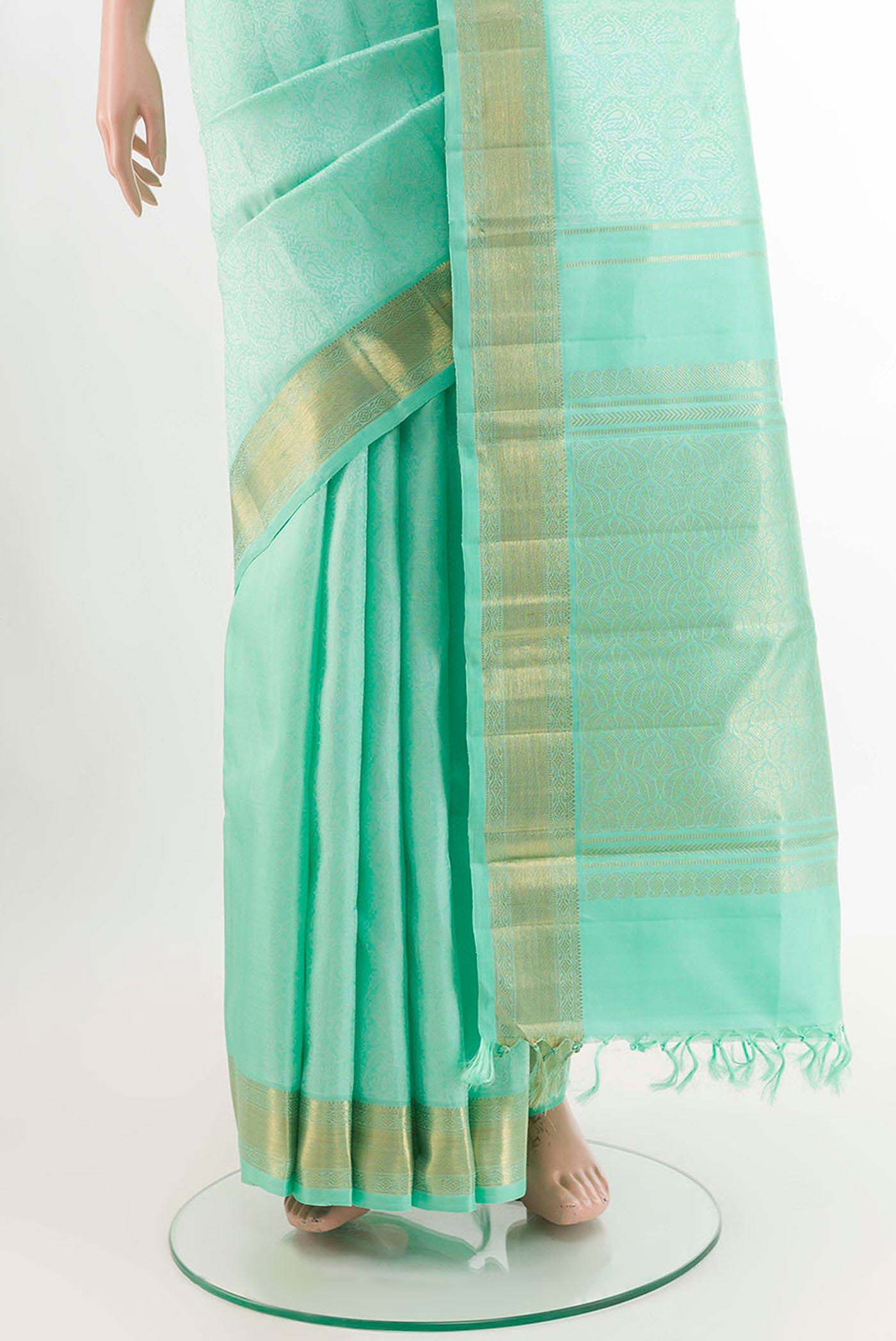 pleats pallu