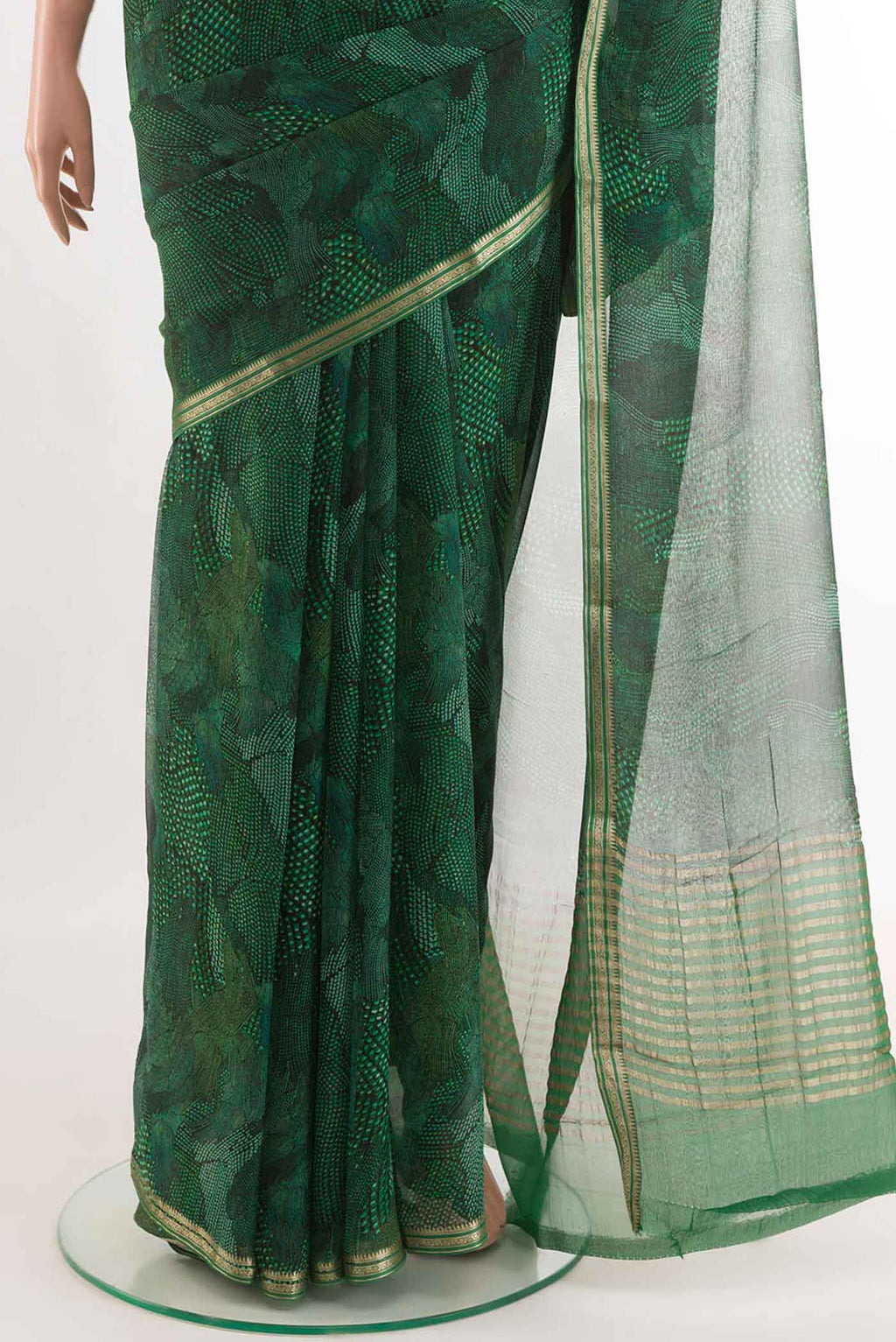 pleats pallu