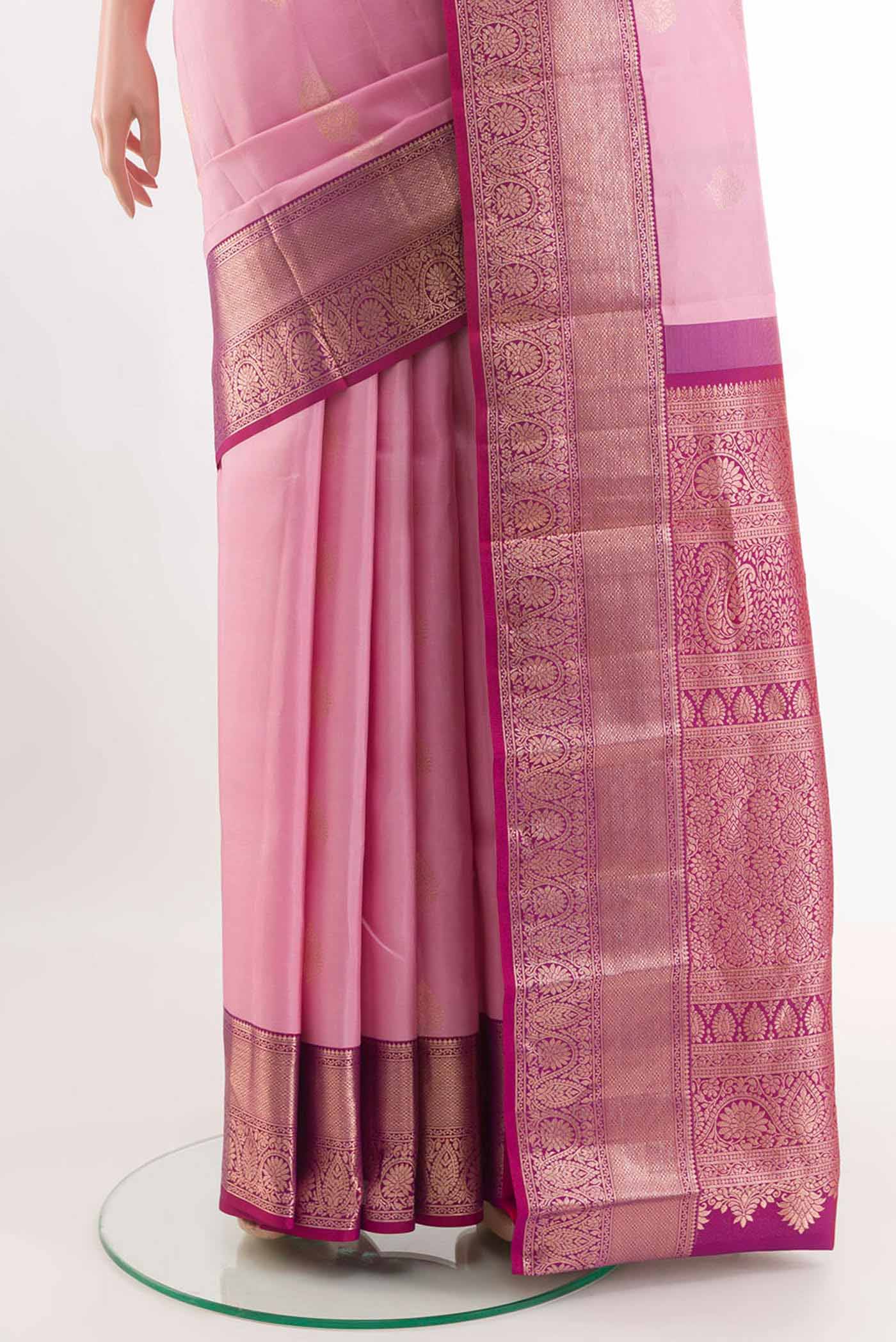 pleats pallu