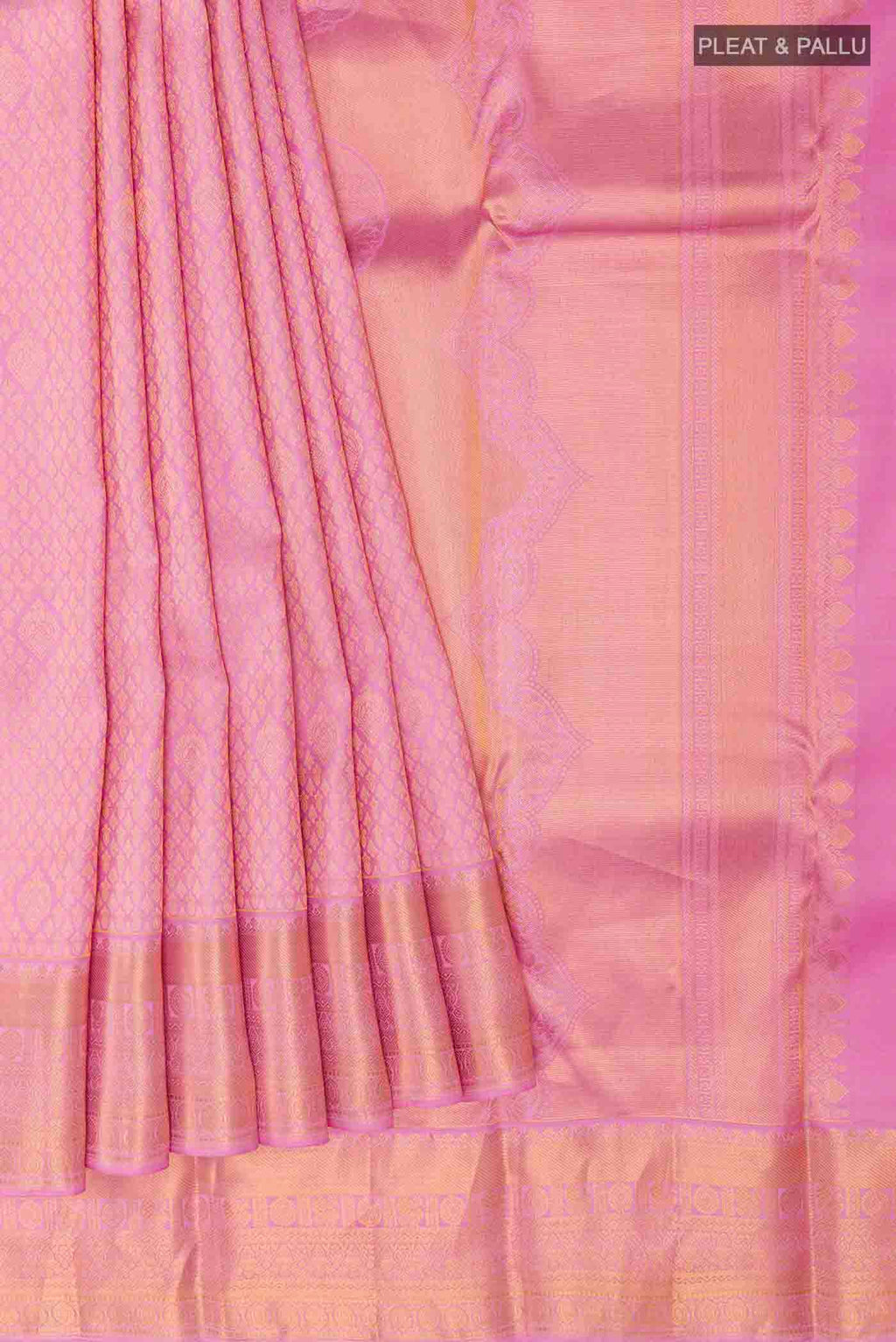 pleats pallu