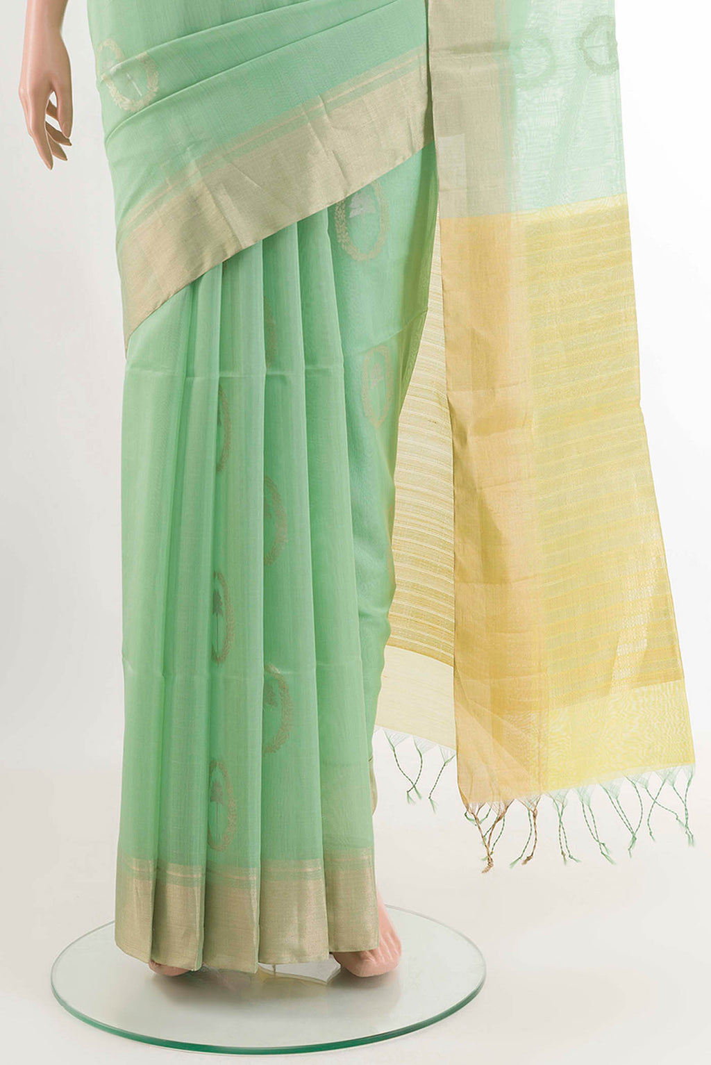pleats pallu