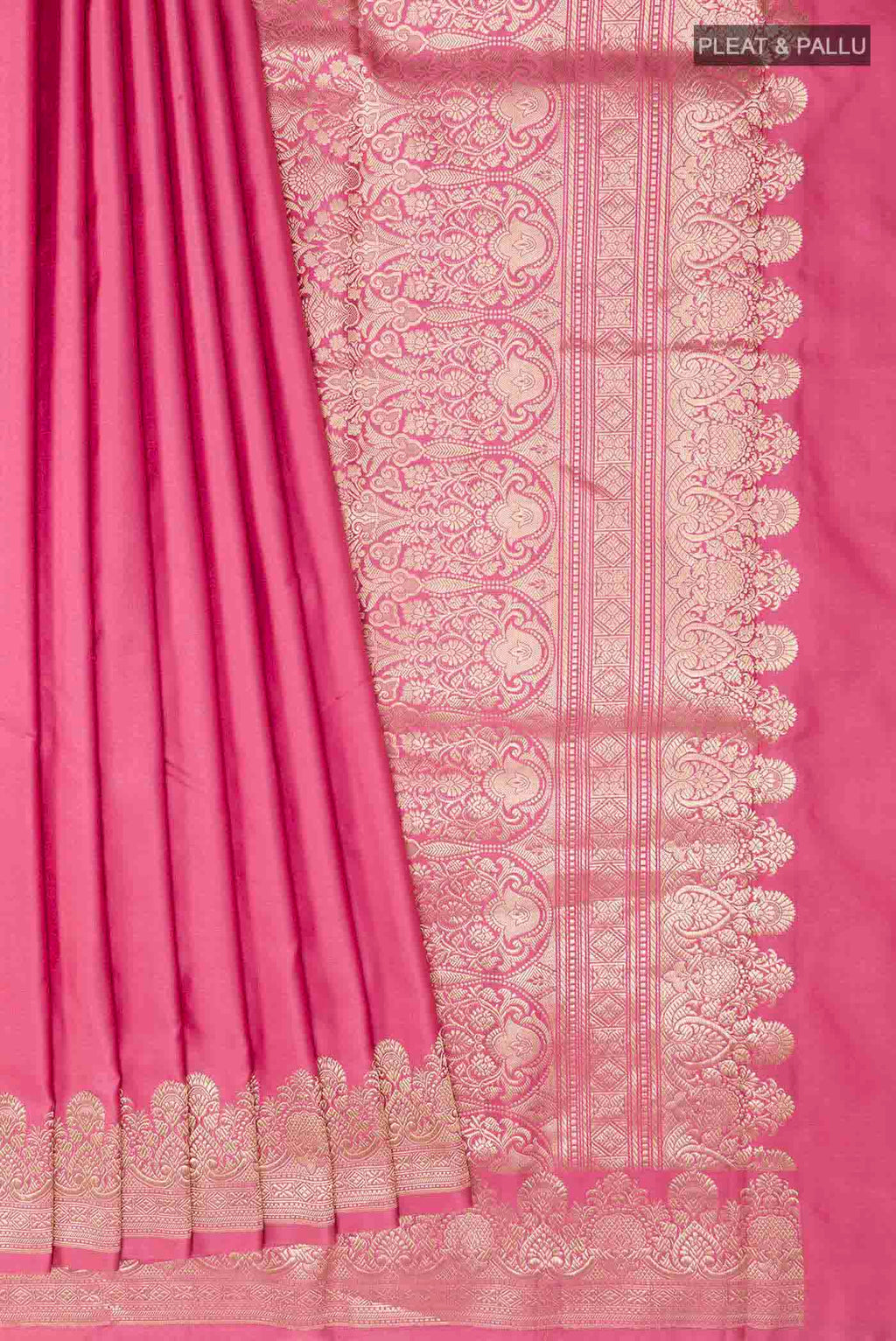 pleats pallu