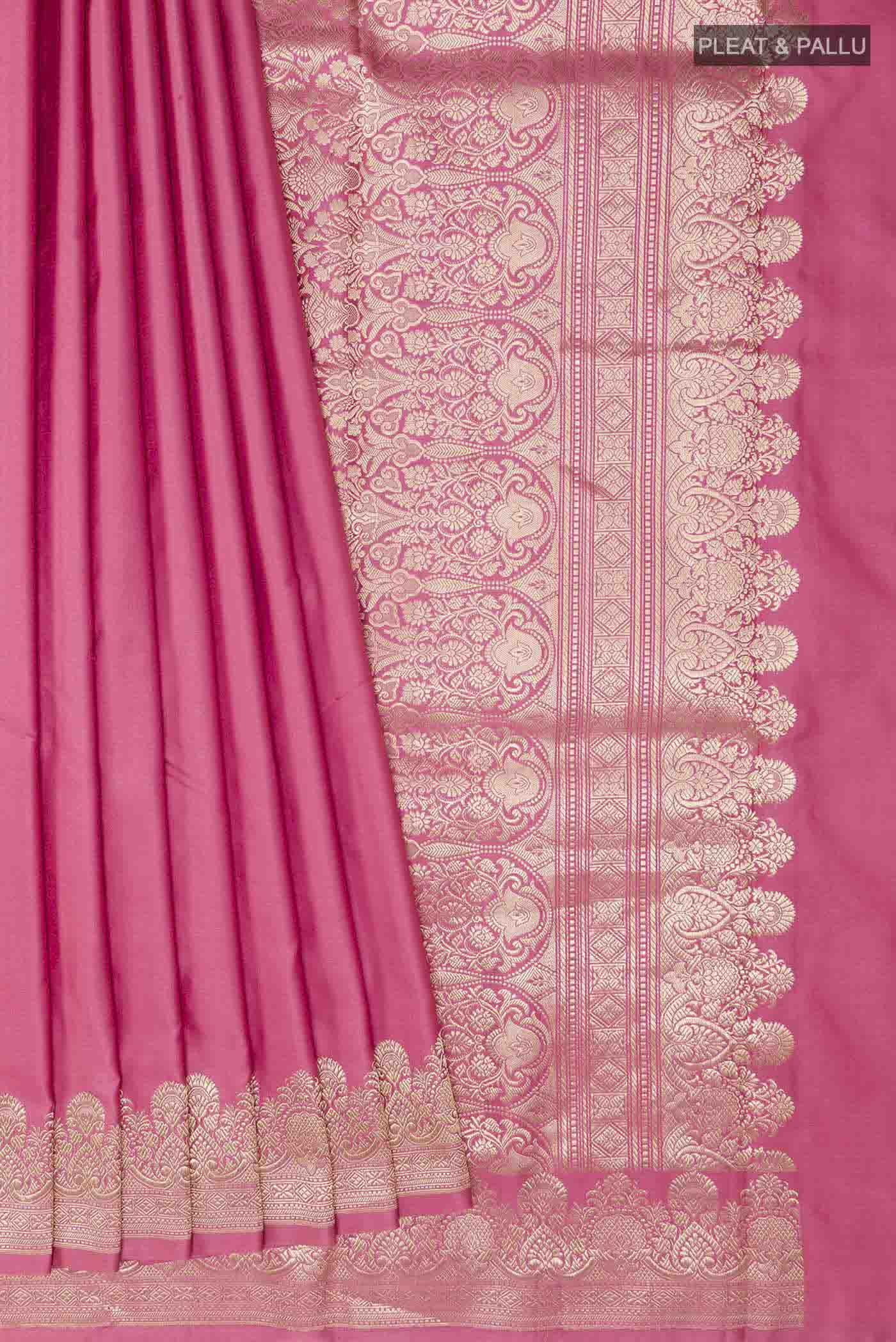 pleats pallu