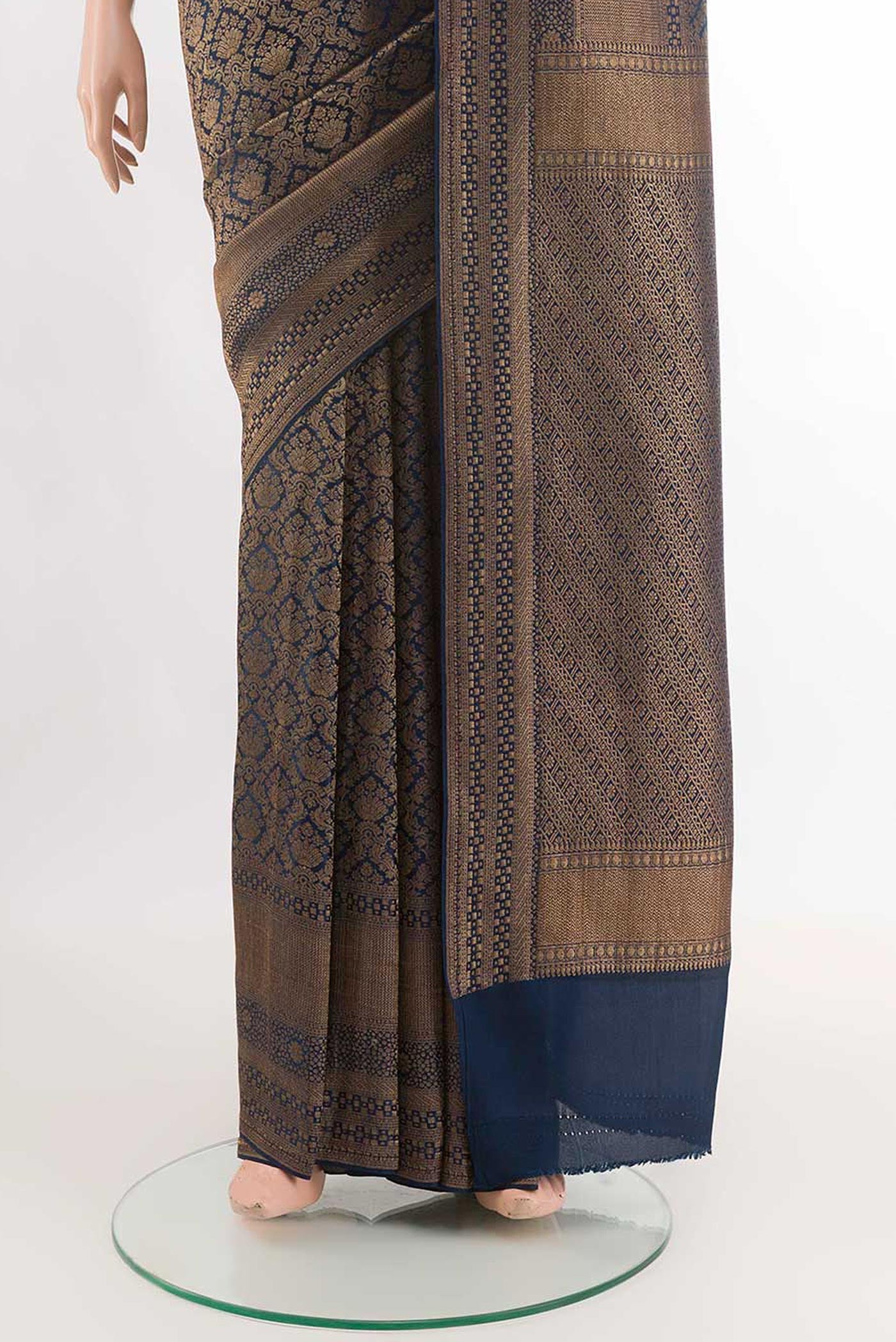 pleats pallu