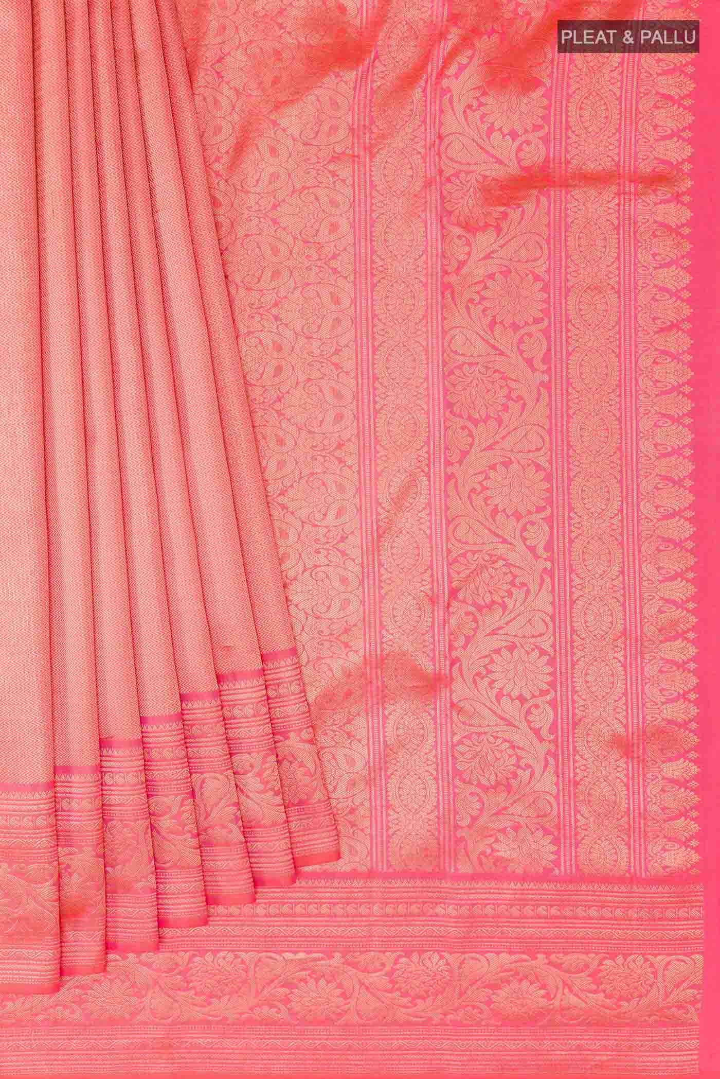 pleats pallu