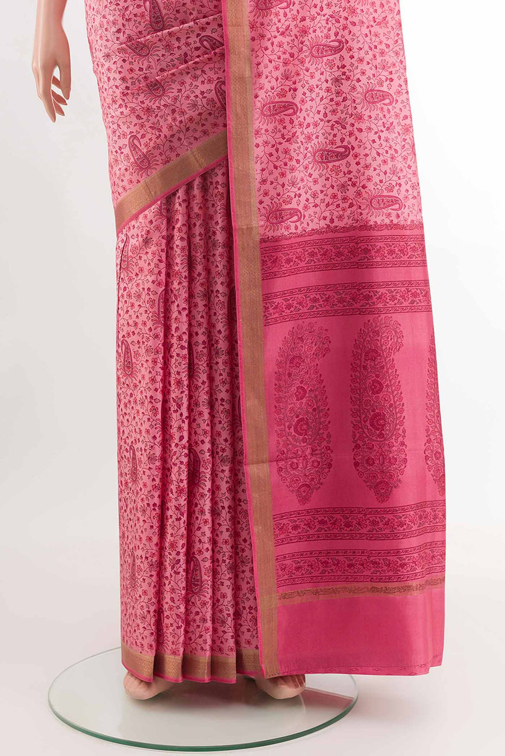 pleats pallu