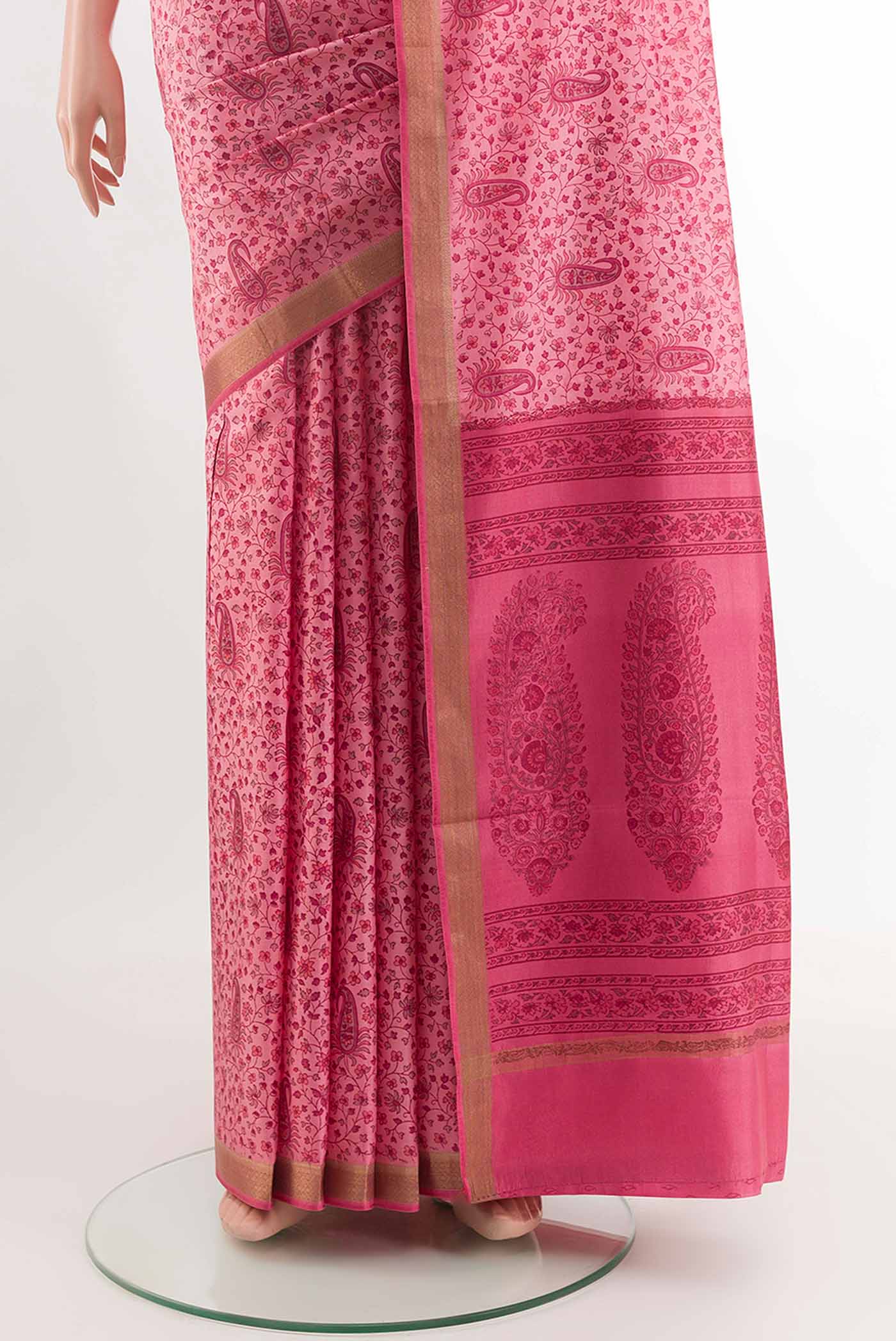 pleats pallu