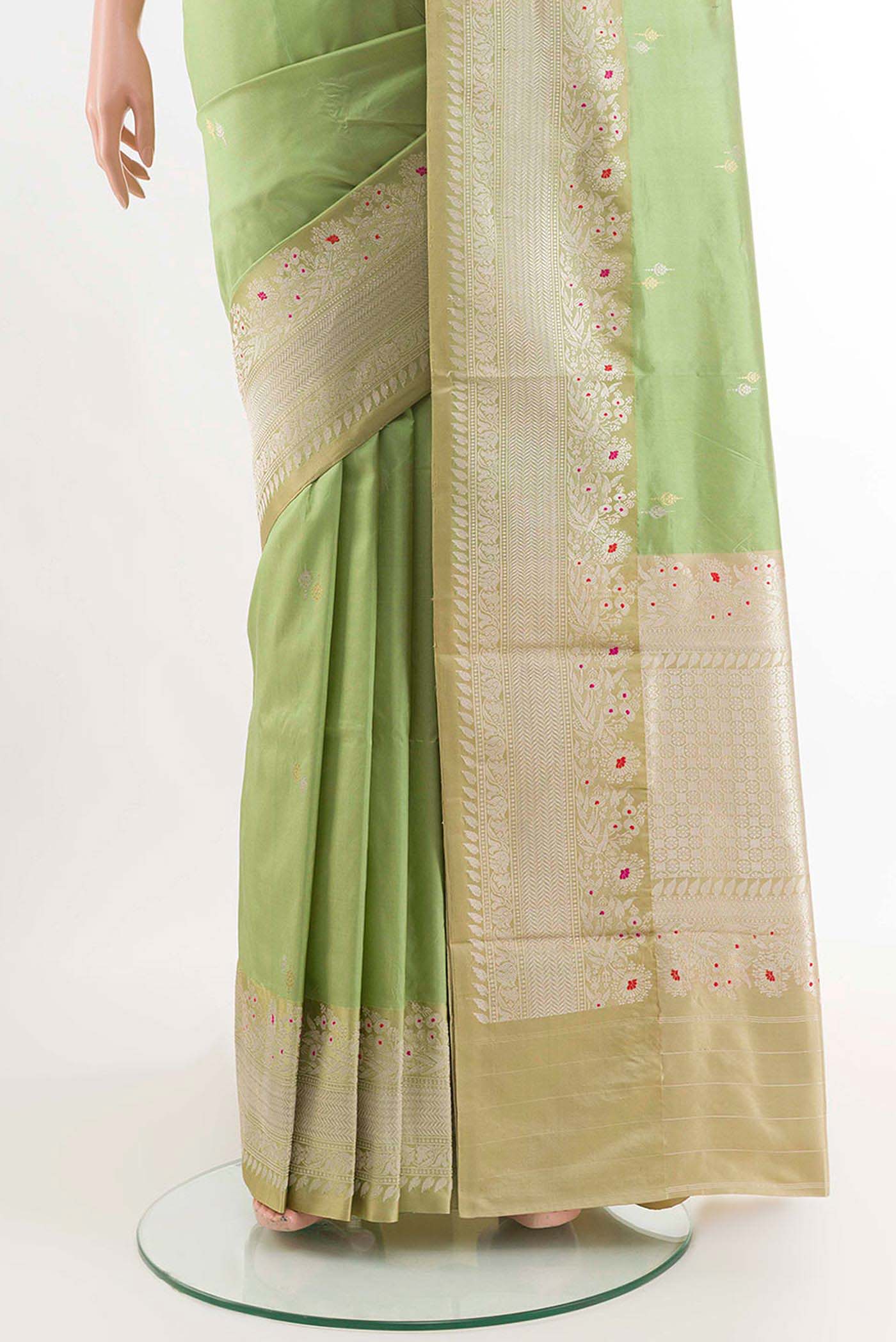 pleats pallu