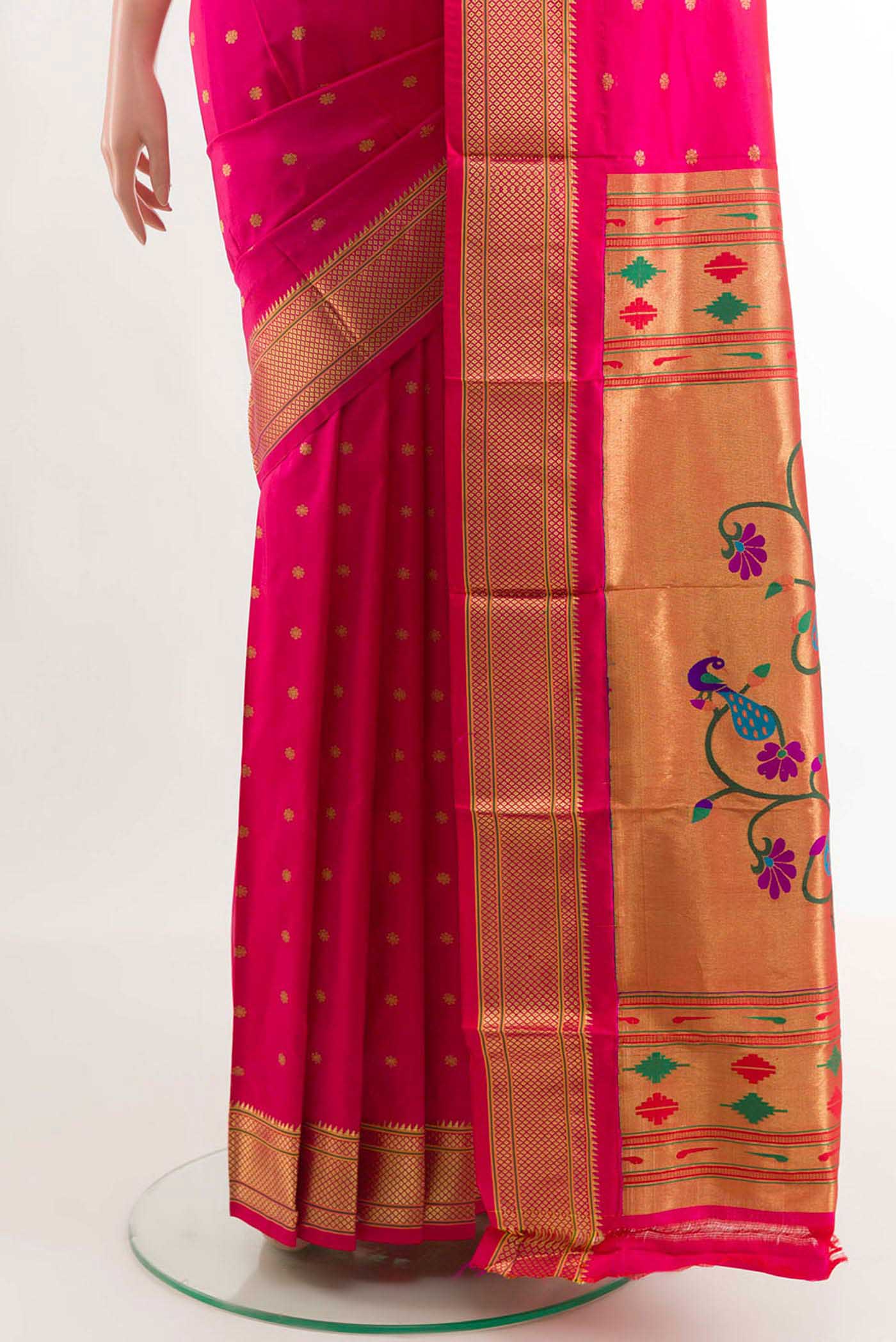 pleats pallu
