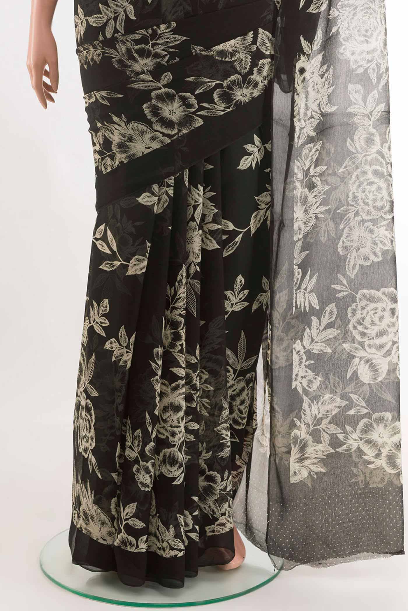 pleats pallu