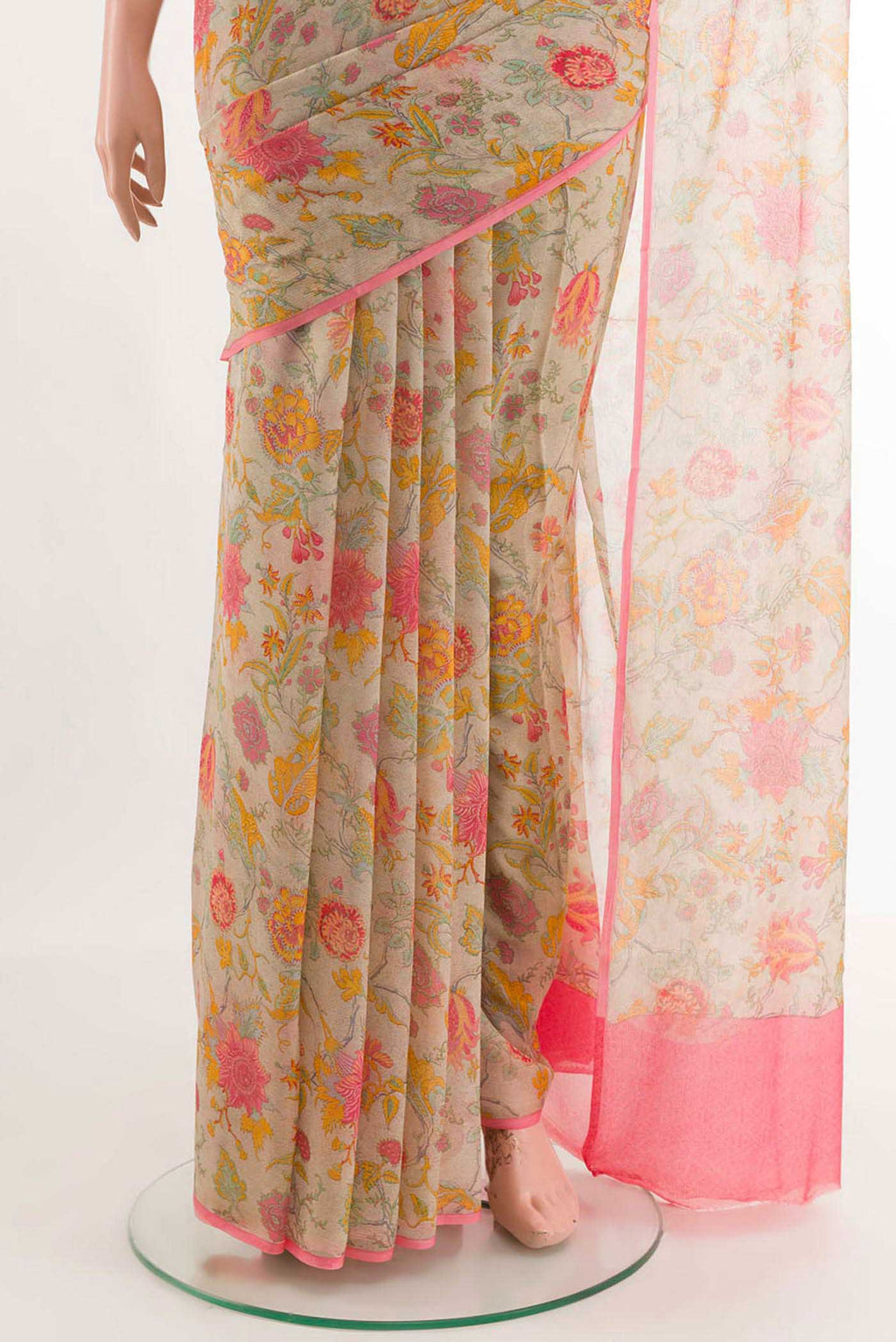 pleats pallu