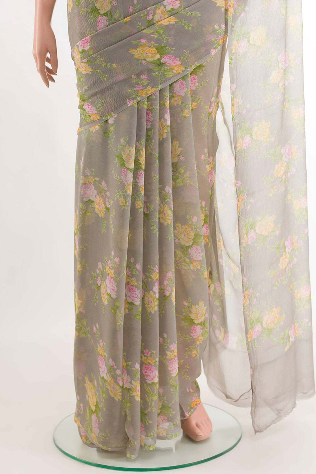 pleats pallu