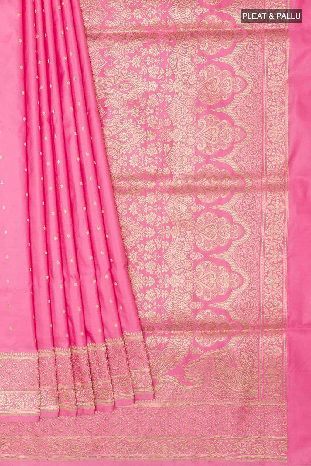 pleats pallu