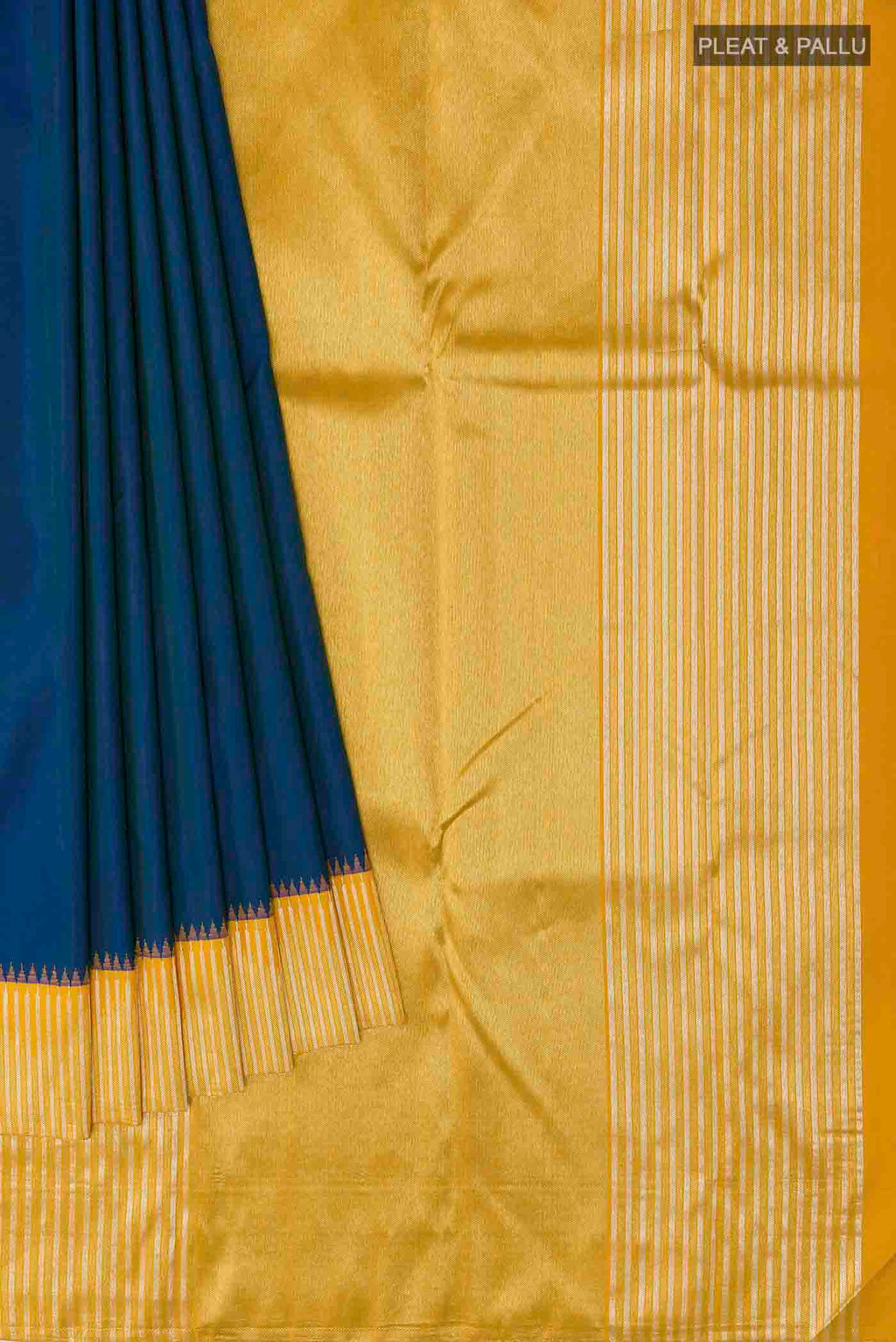 pleats pallu