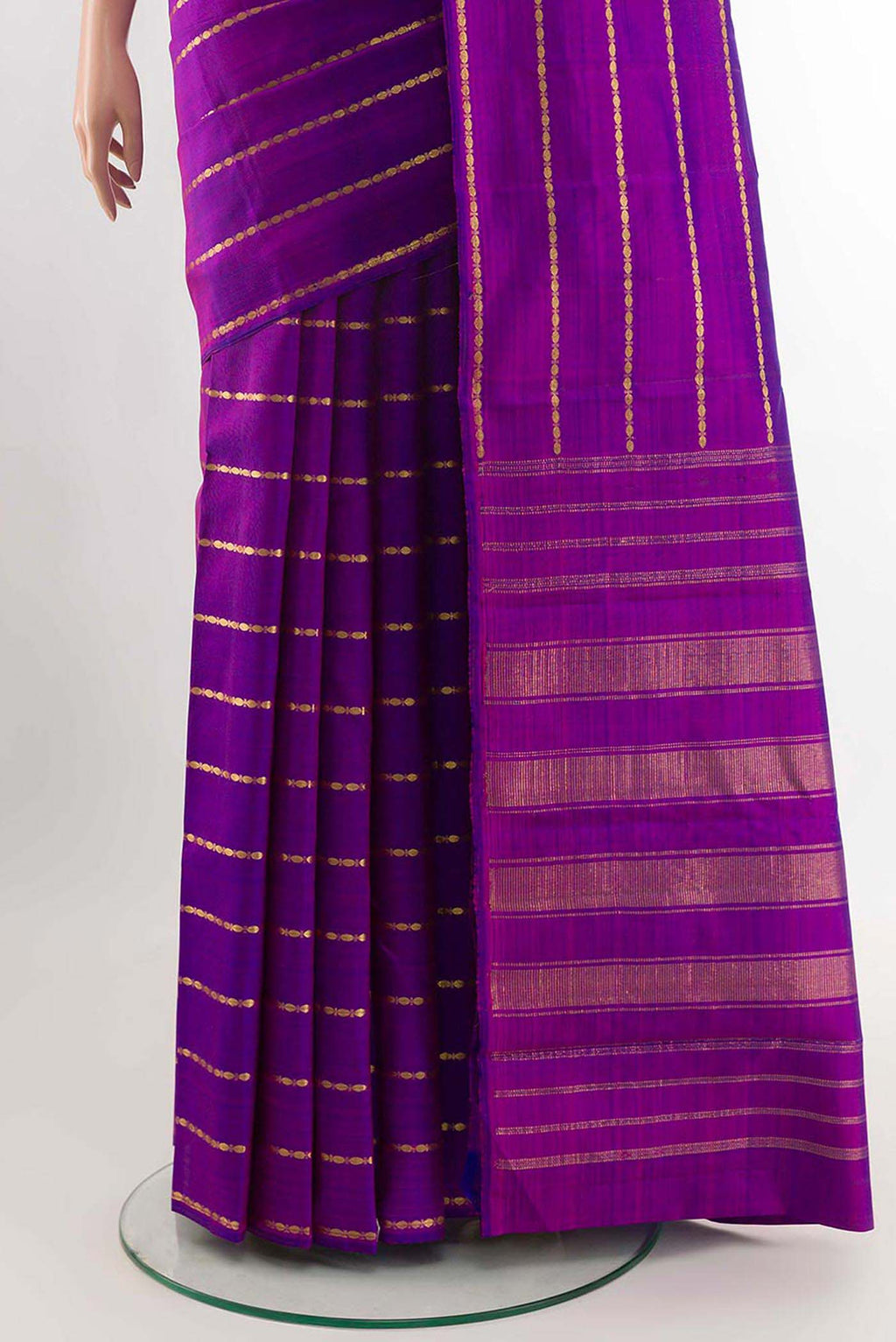 pleats pallu