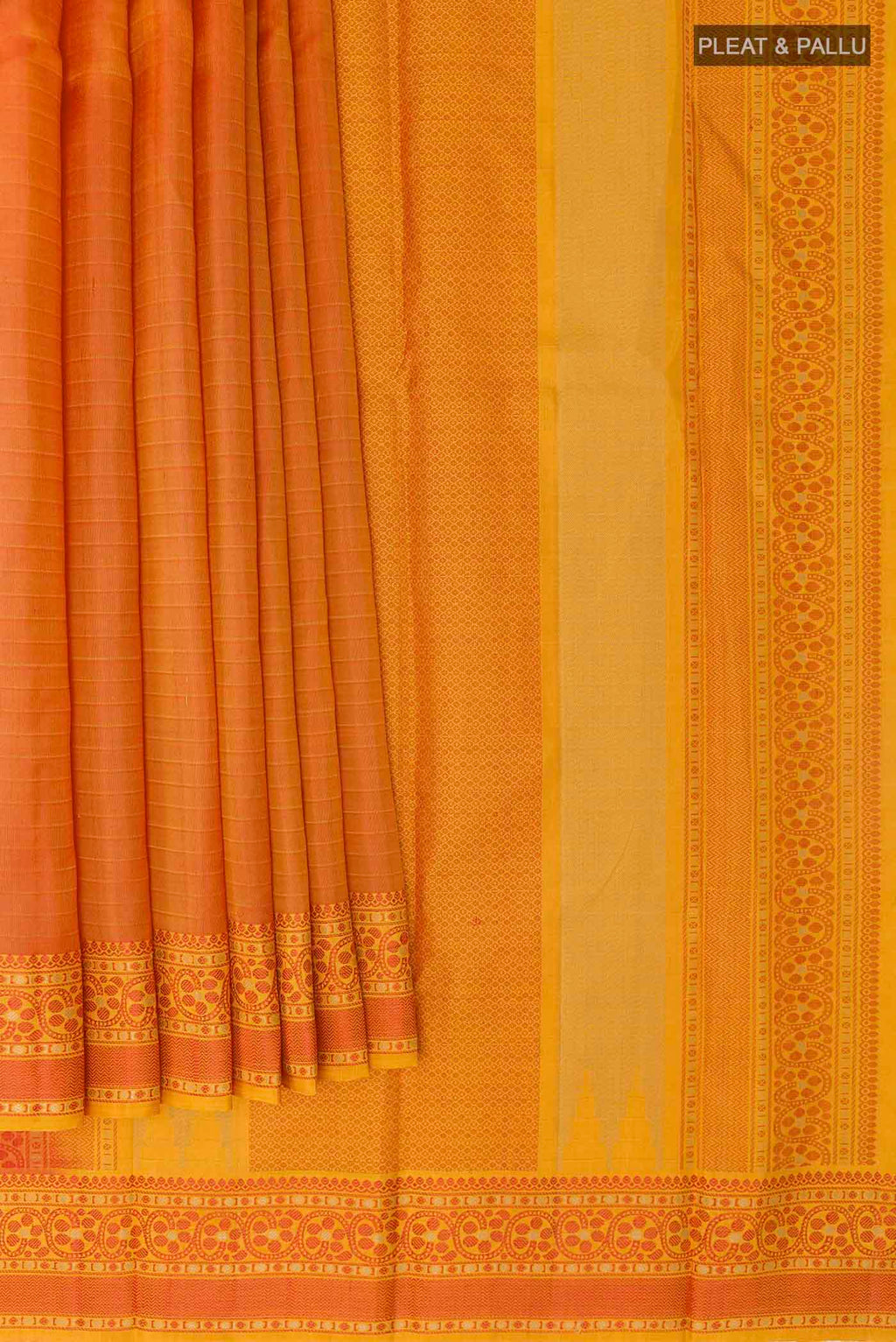 pleats pallu