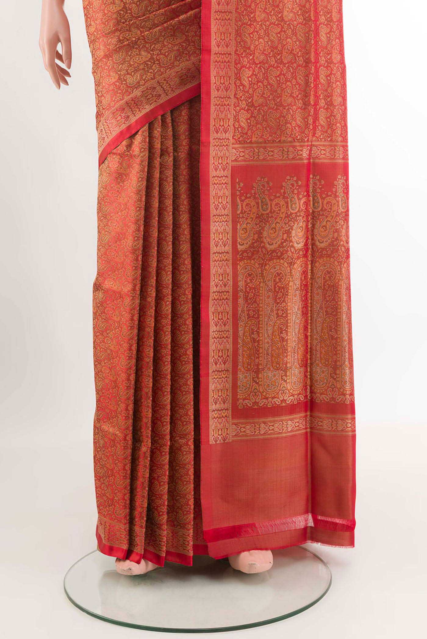 pleats pallu