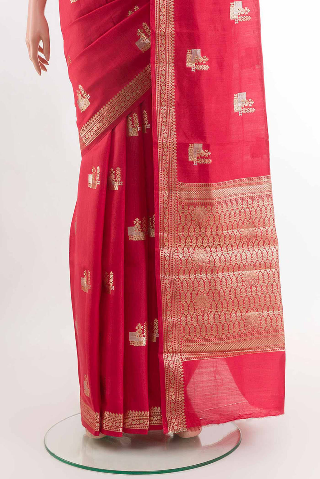 pleats pallu