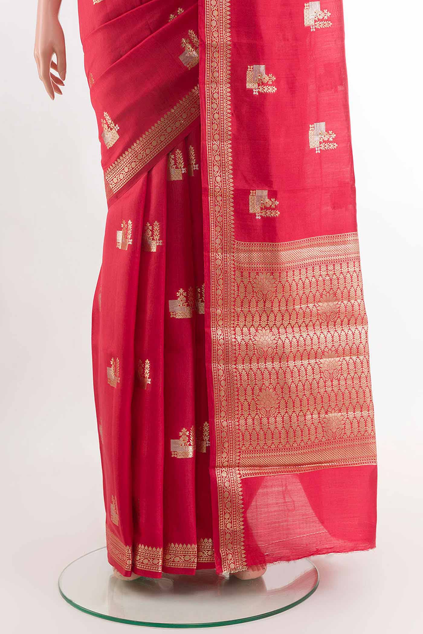 pleats pallu