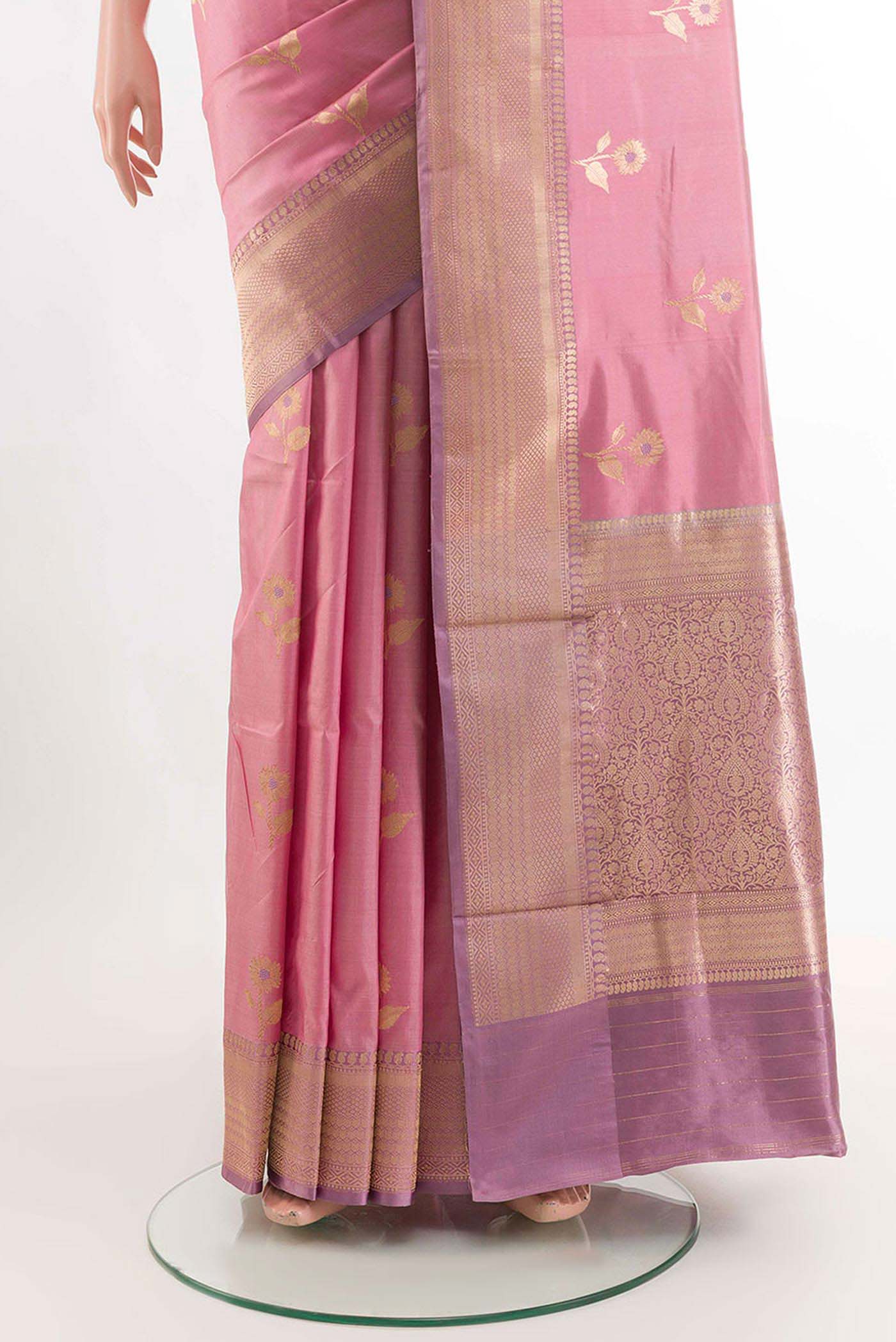 pleats pallu