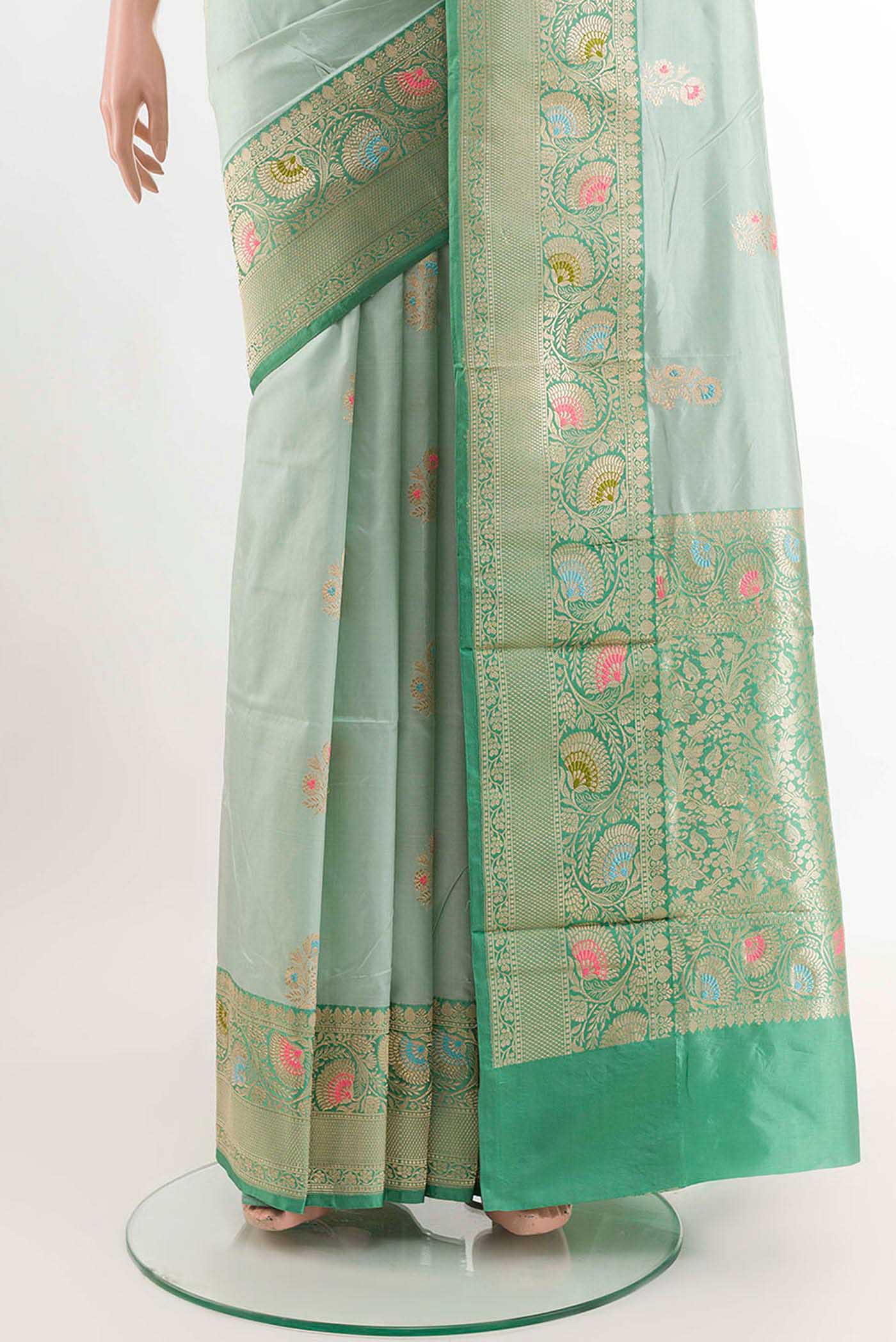 pleats pallu