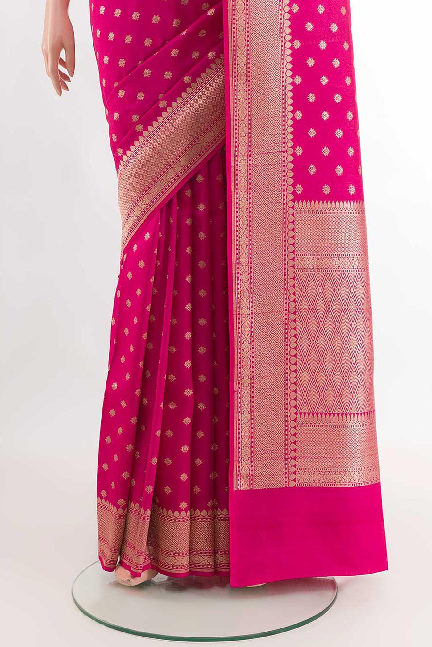 pleats pallu