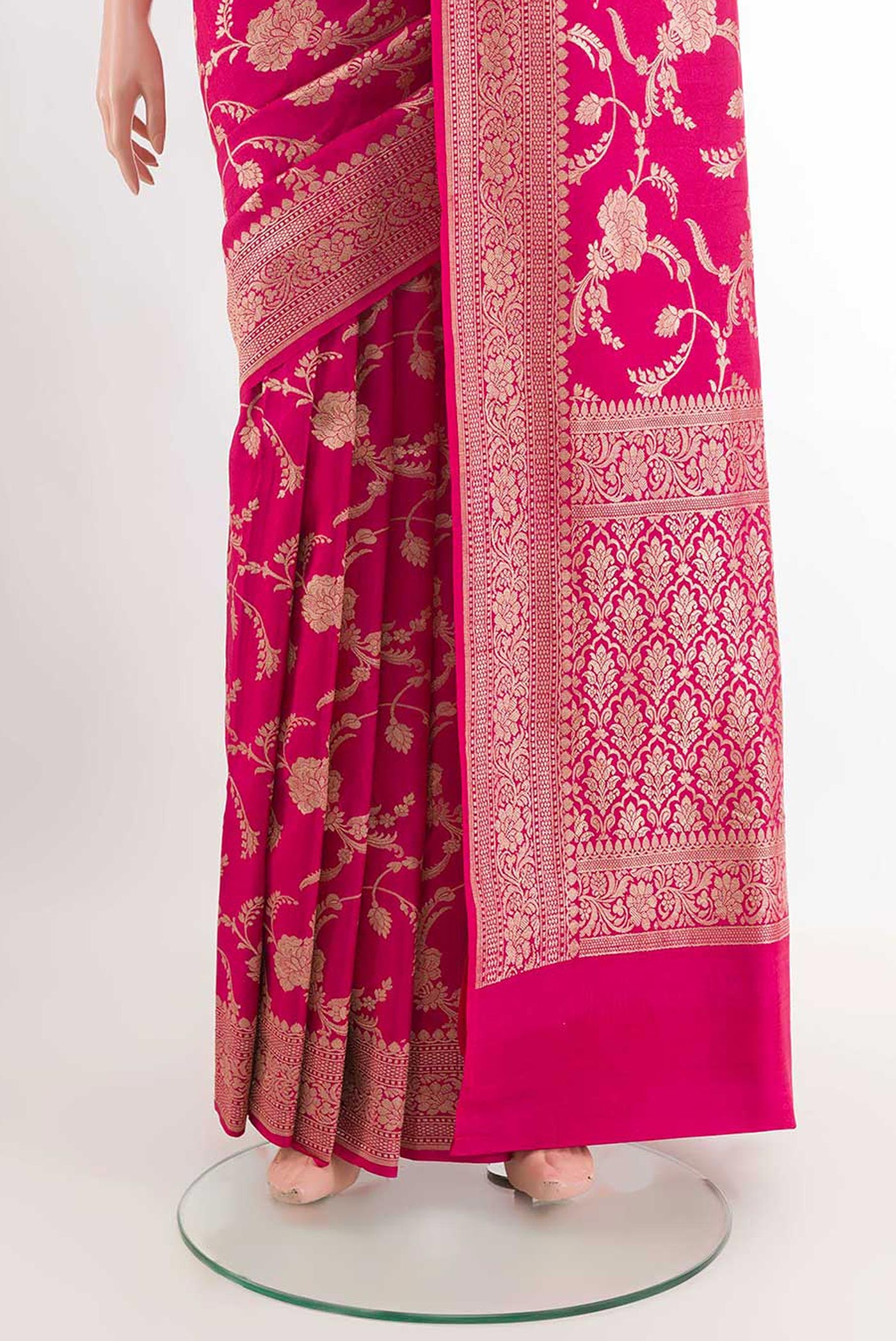 pleats pallu