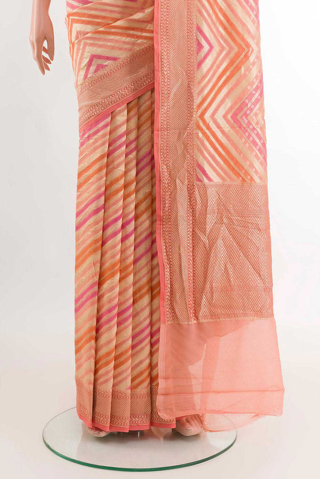 pleats pallu