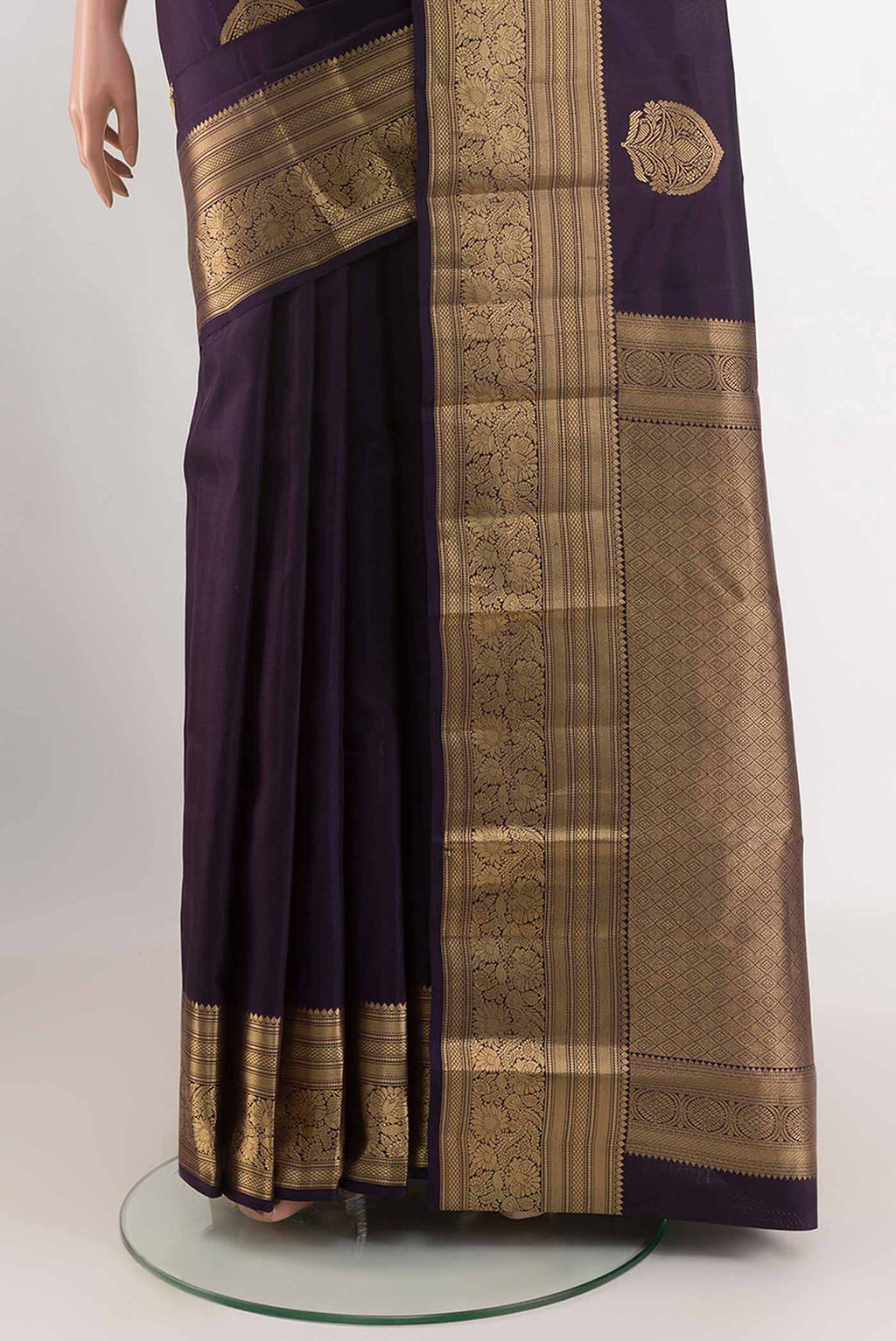 pleats pallu