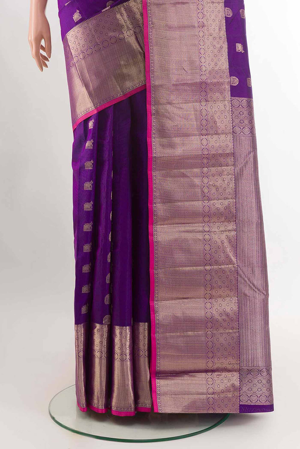 pleats pallu