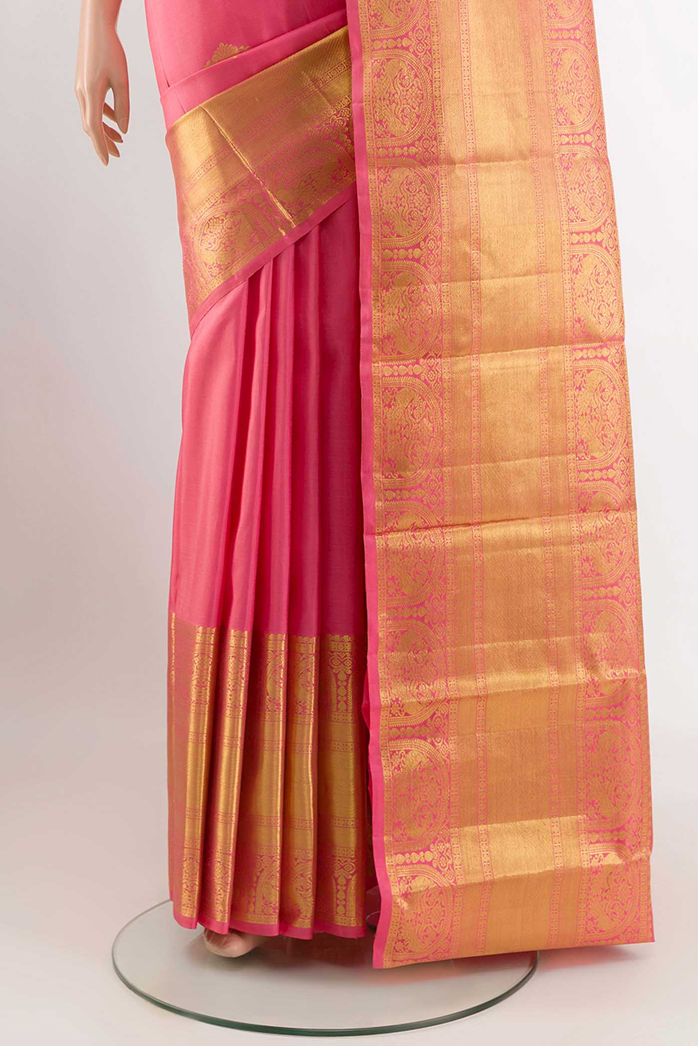 pleats pallu