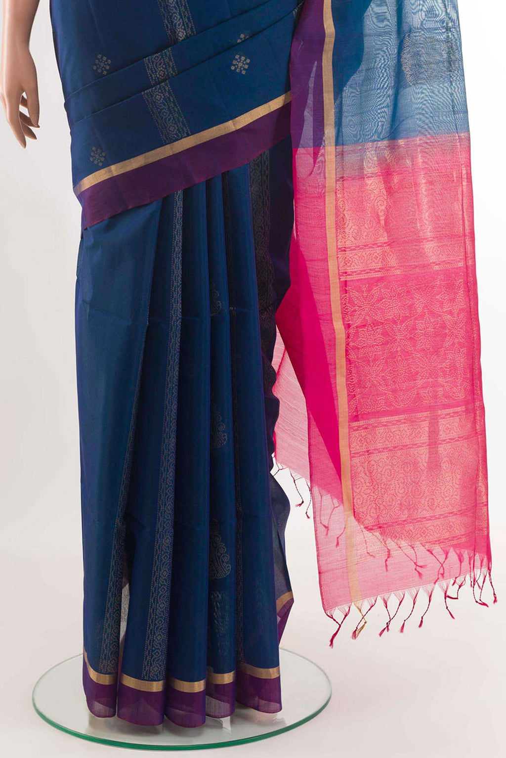 pleats pallu