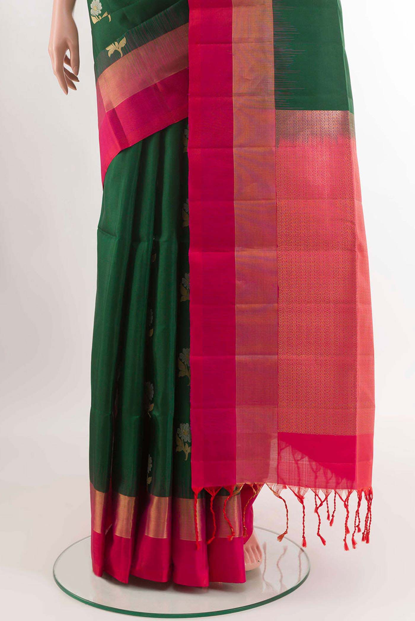 pleats pallu