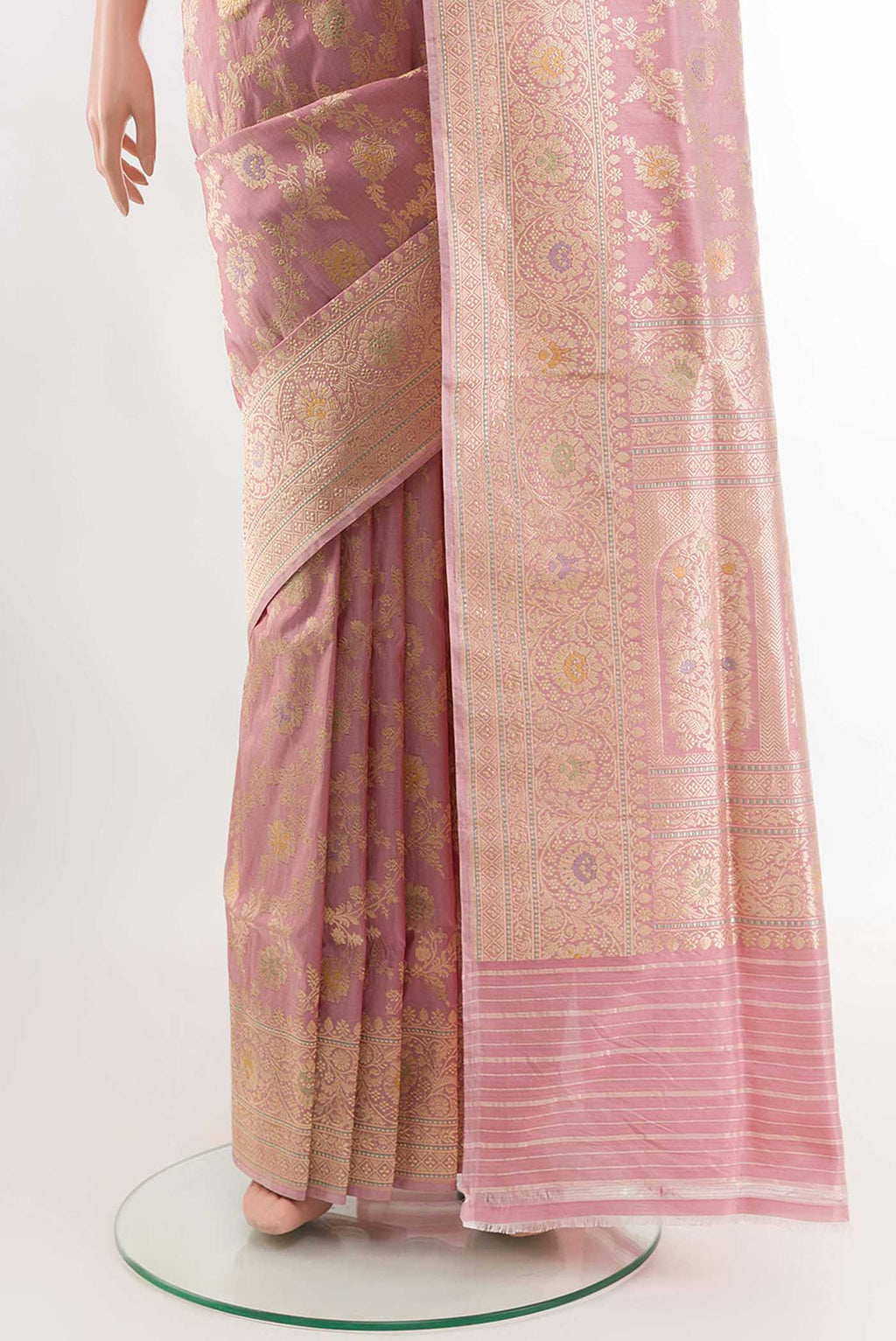 pleats pallu