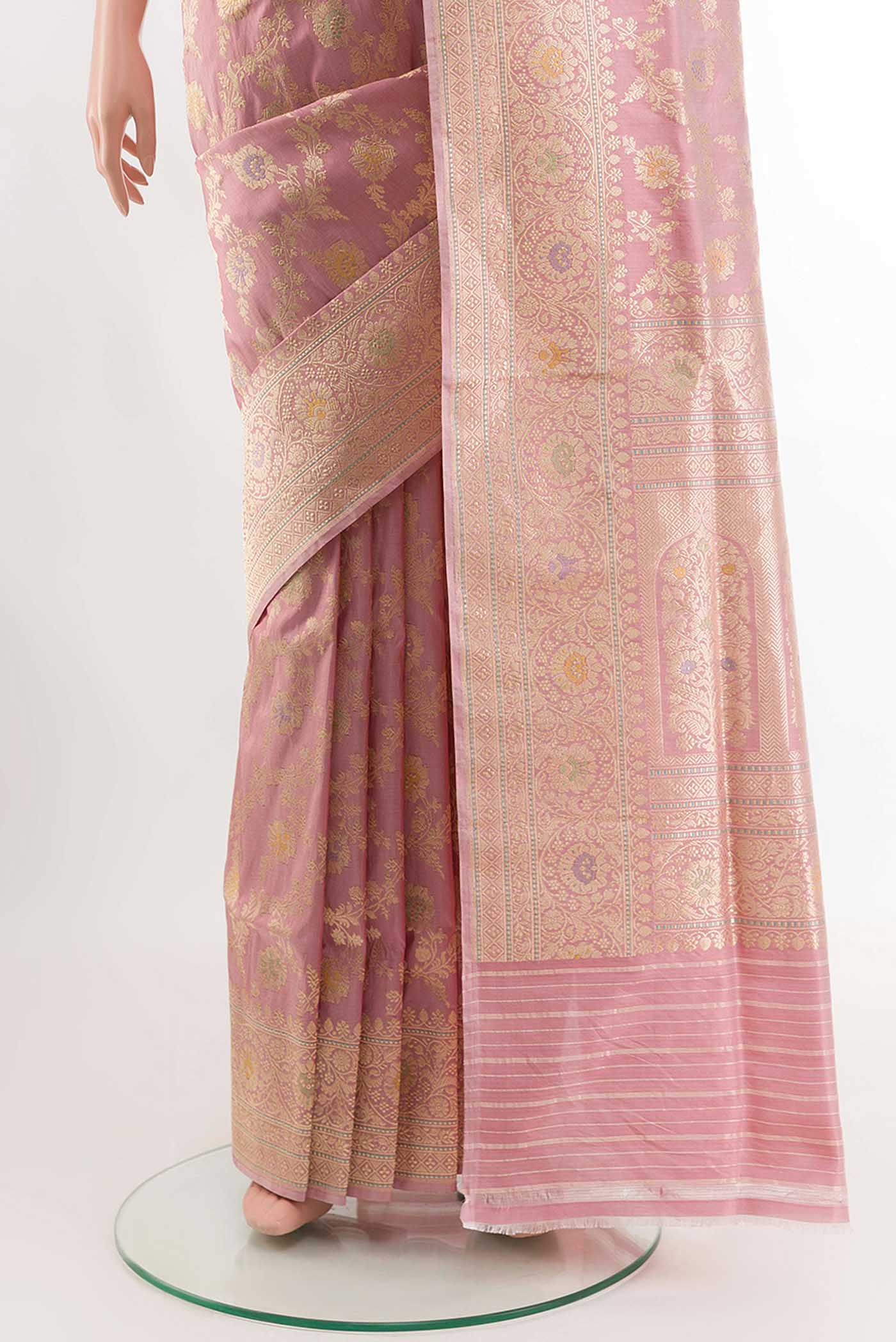 pleats pallu