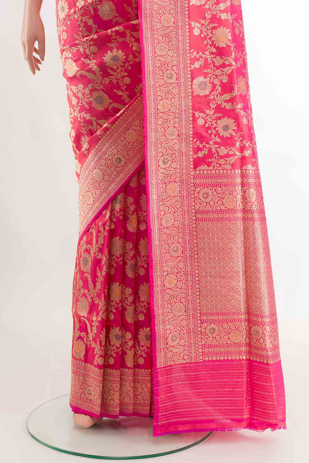 pleats pallu