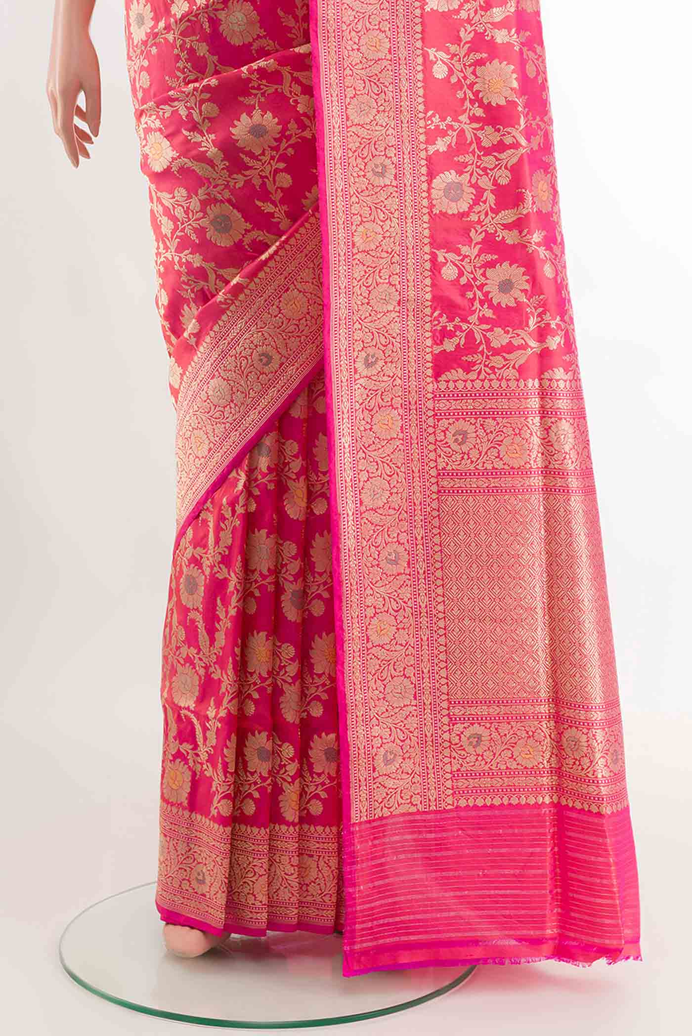 pleats pallu