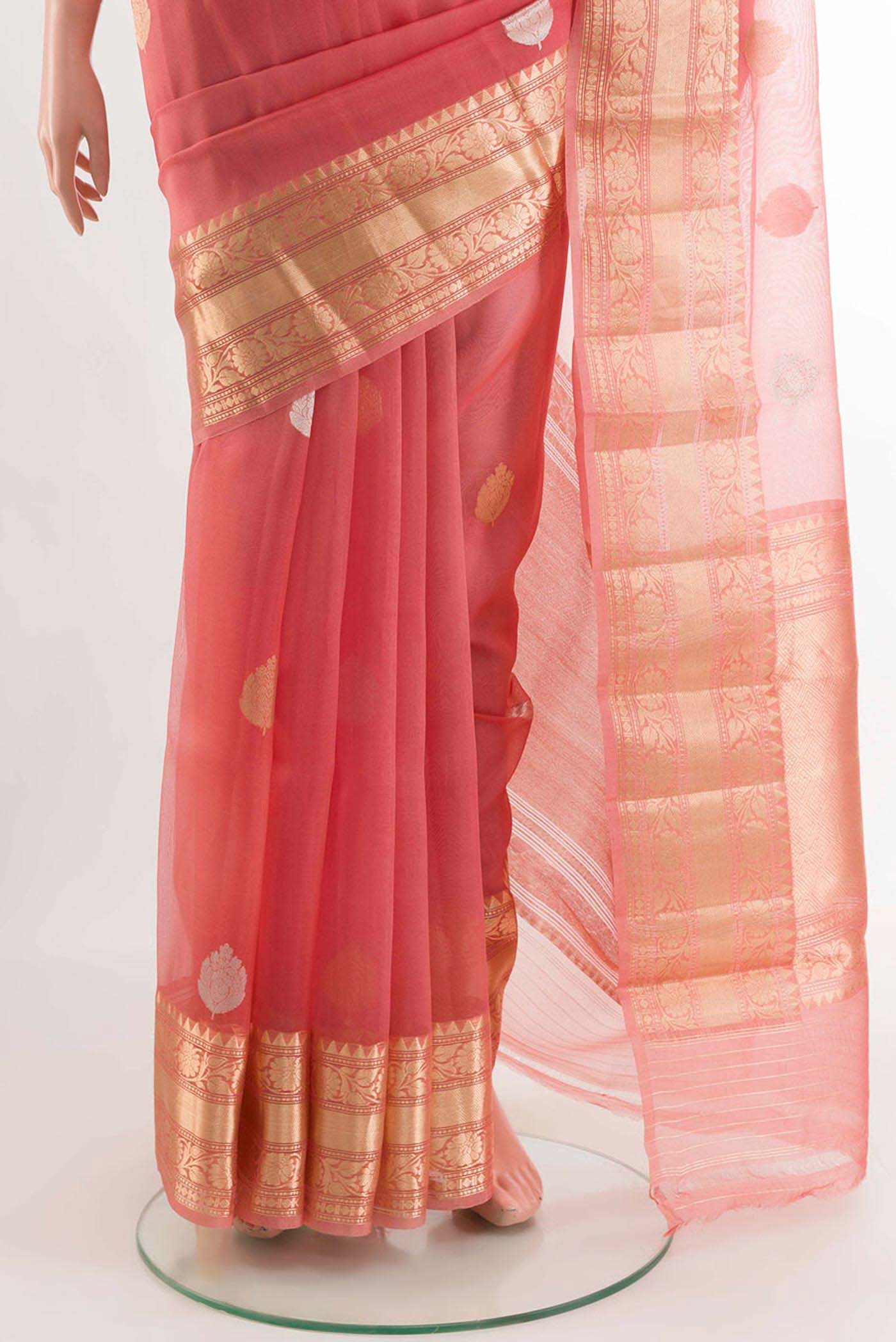pleats pallu