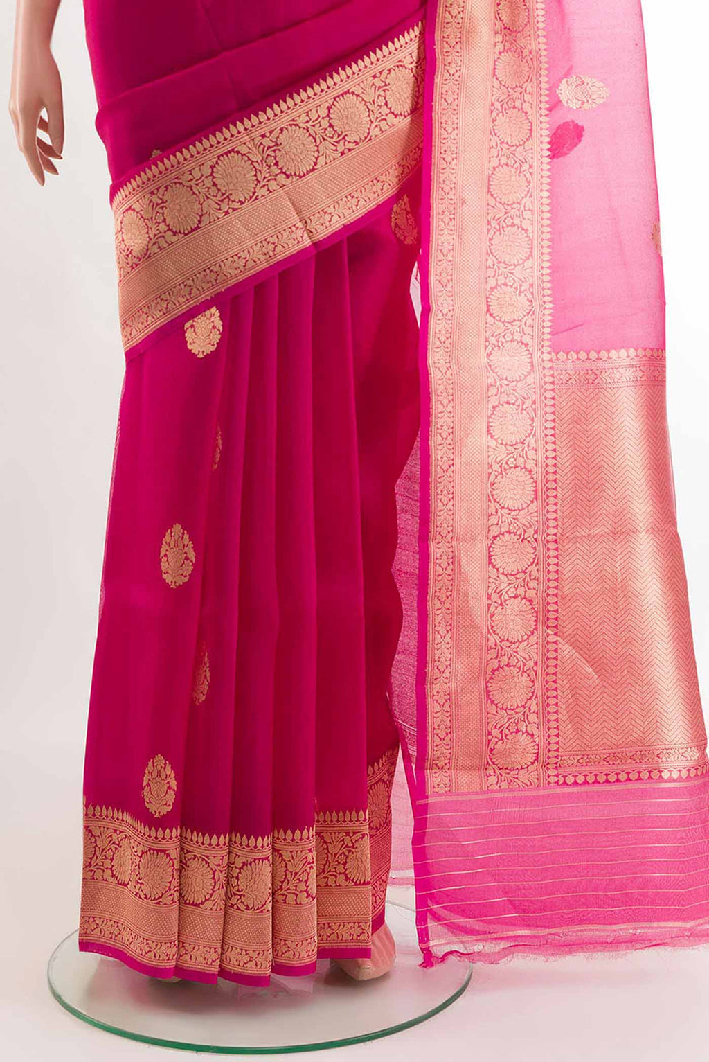 pleats pallu