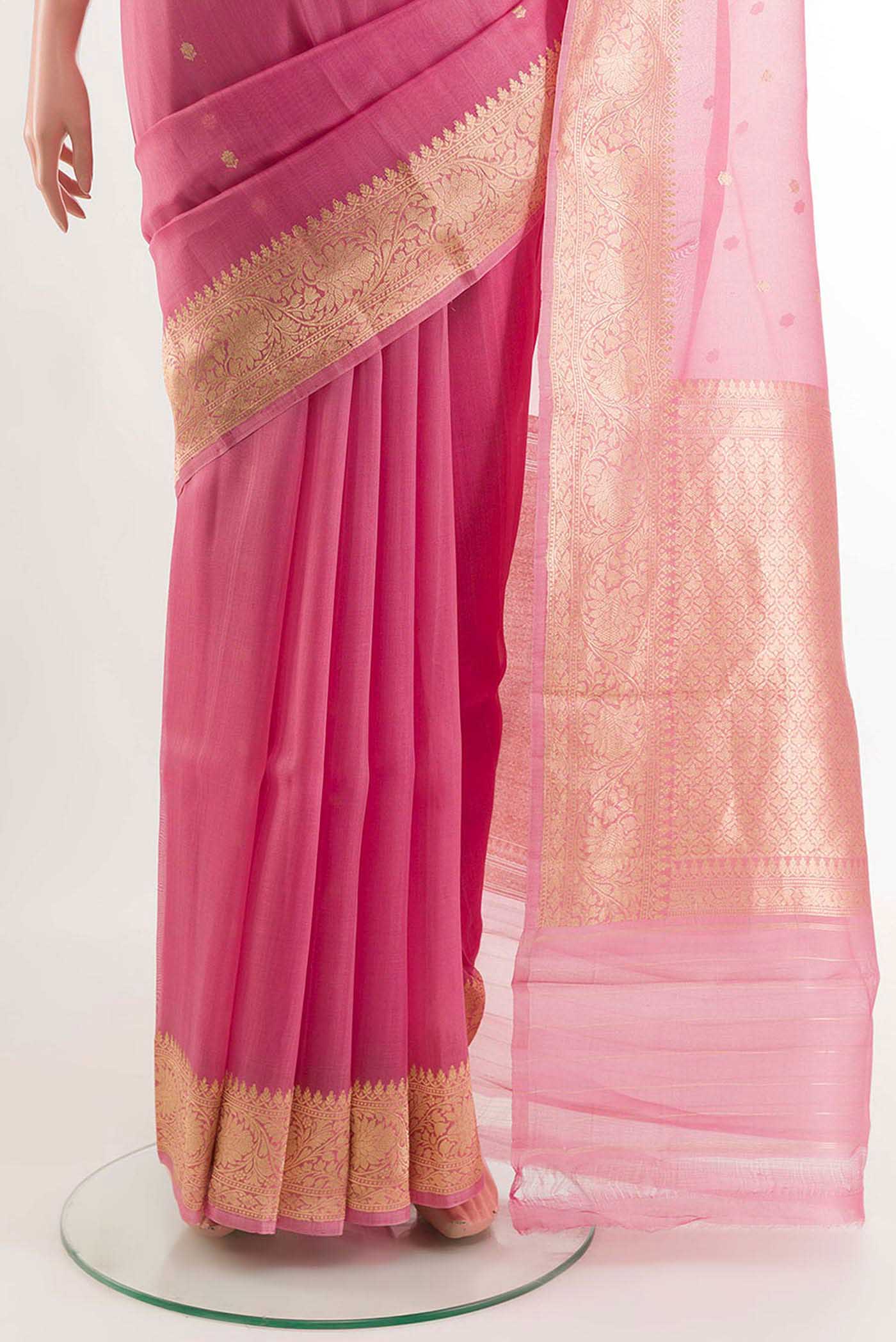 pleats pallu