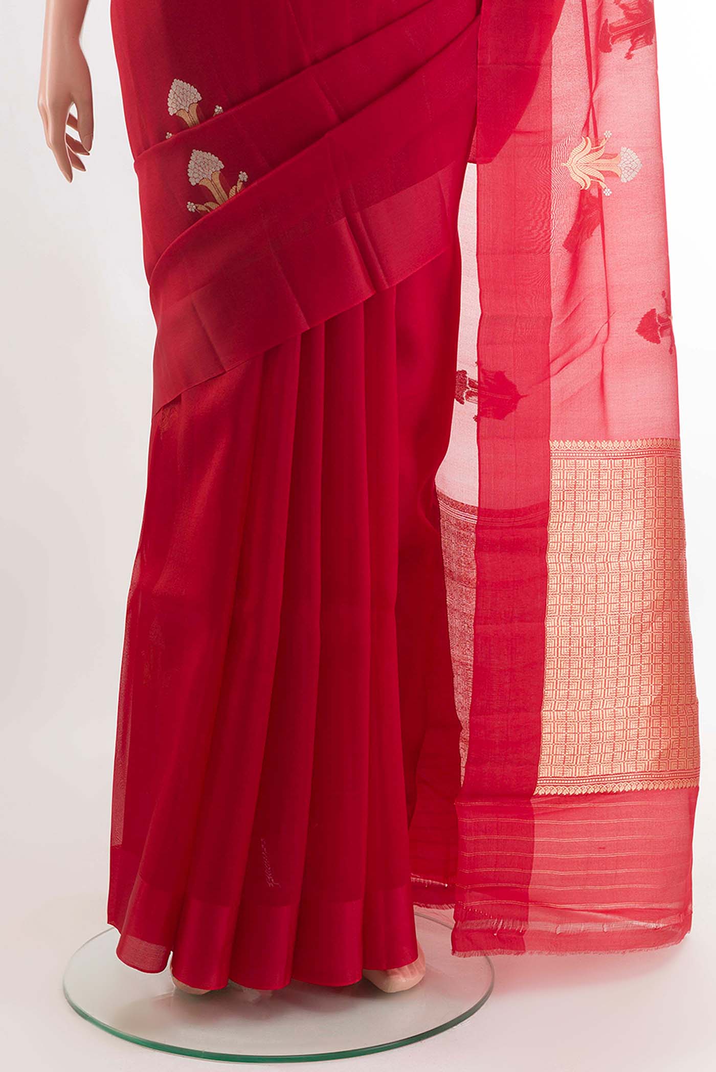 pleats pallu