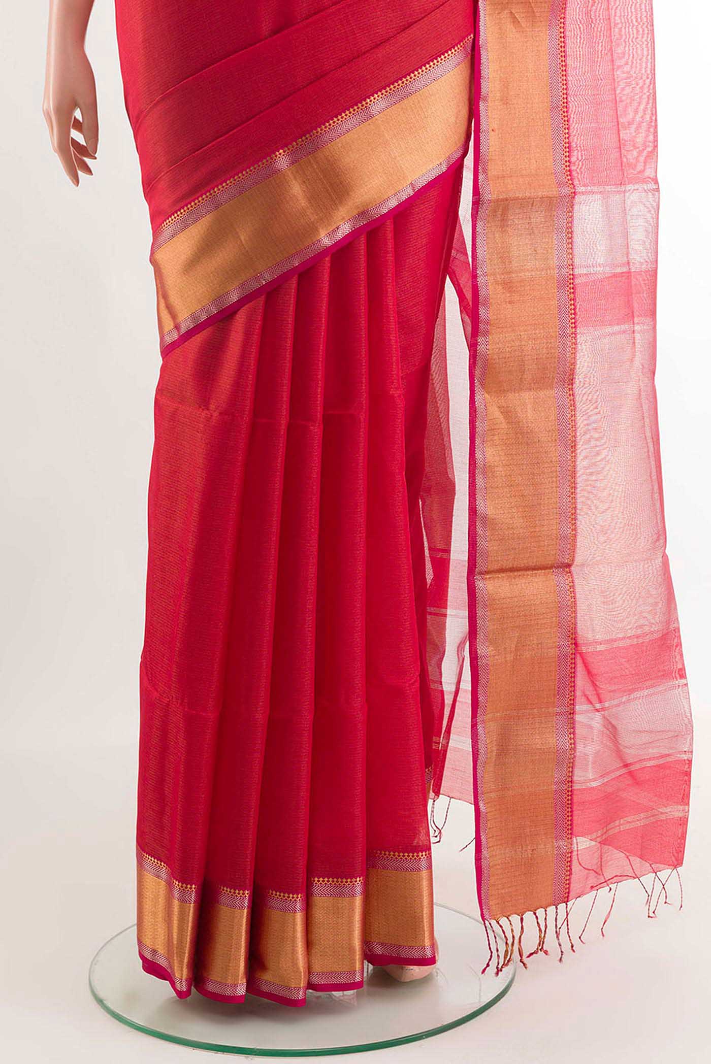 pleats pallu