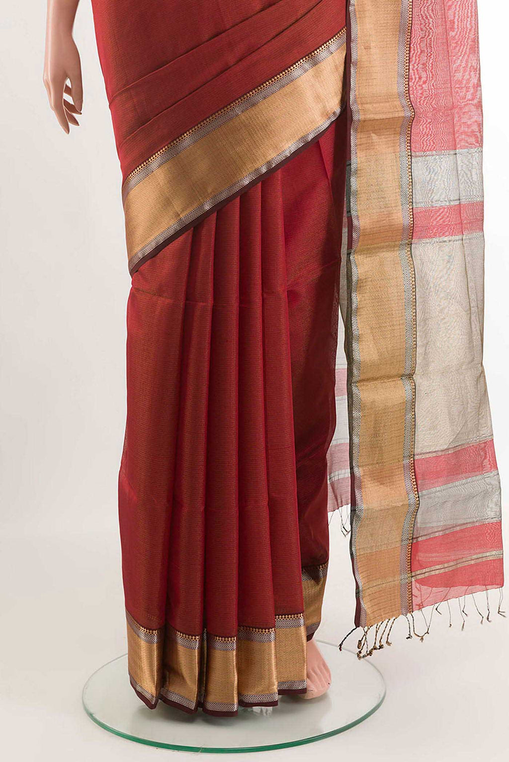 pleats pallu