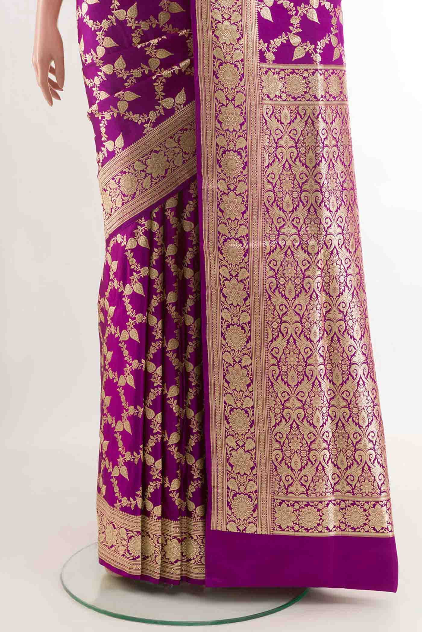 pleats pallu