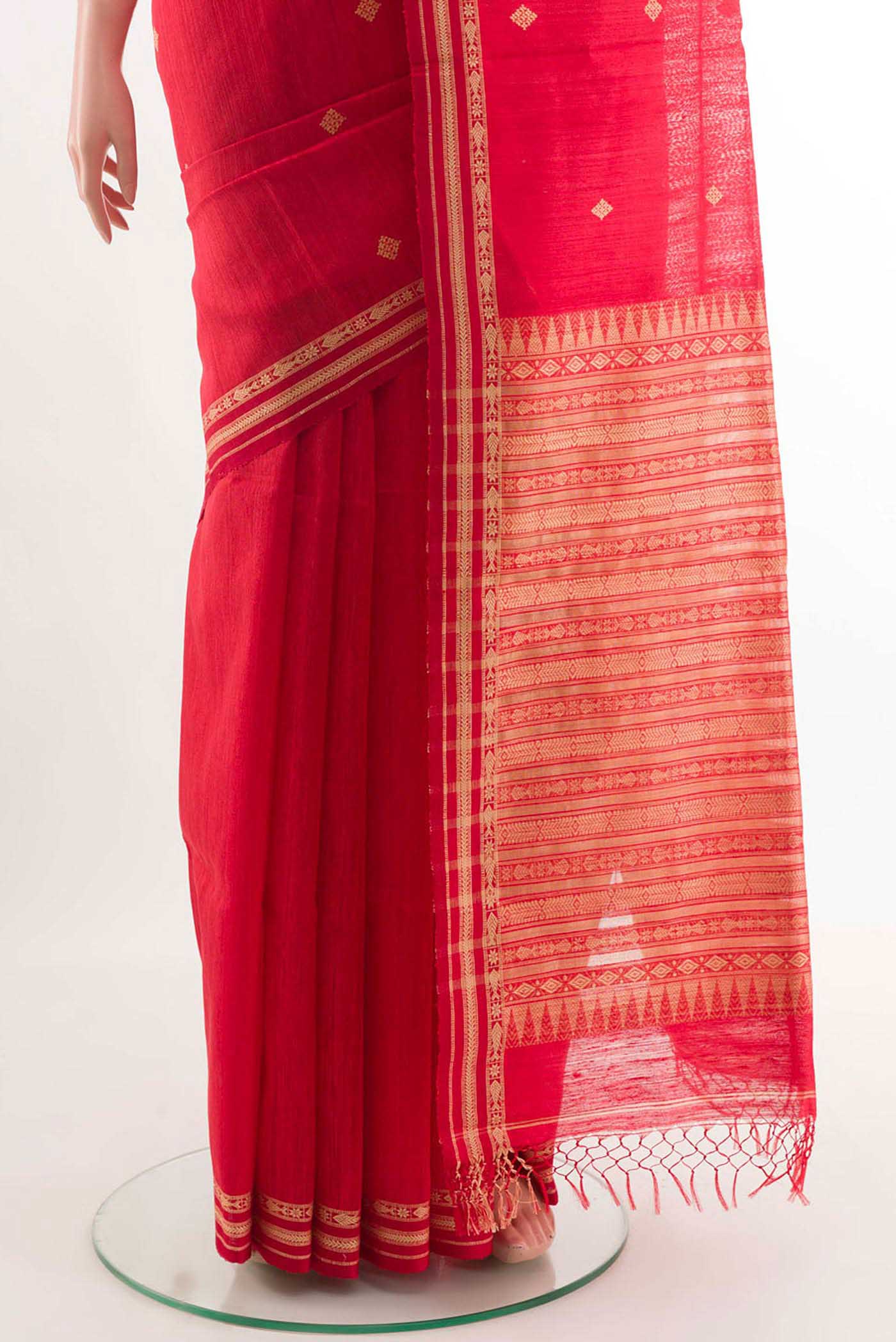 pleats pallu