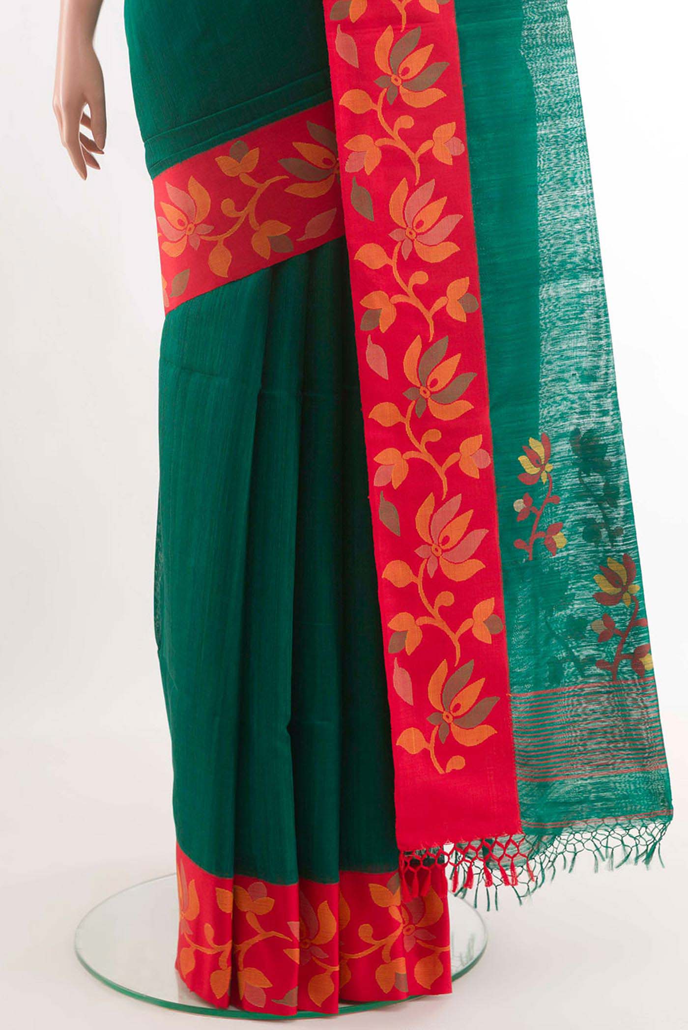 pleats pallu