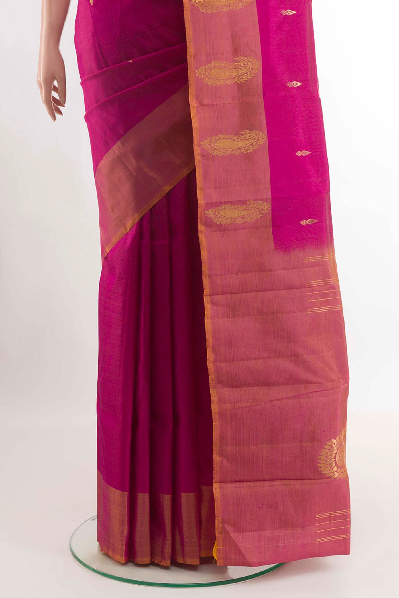 pleats pallu