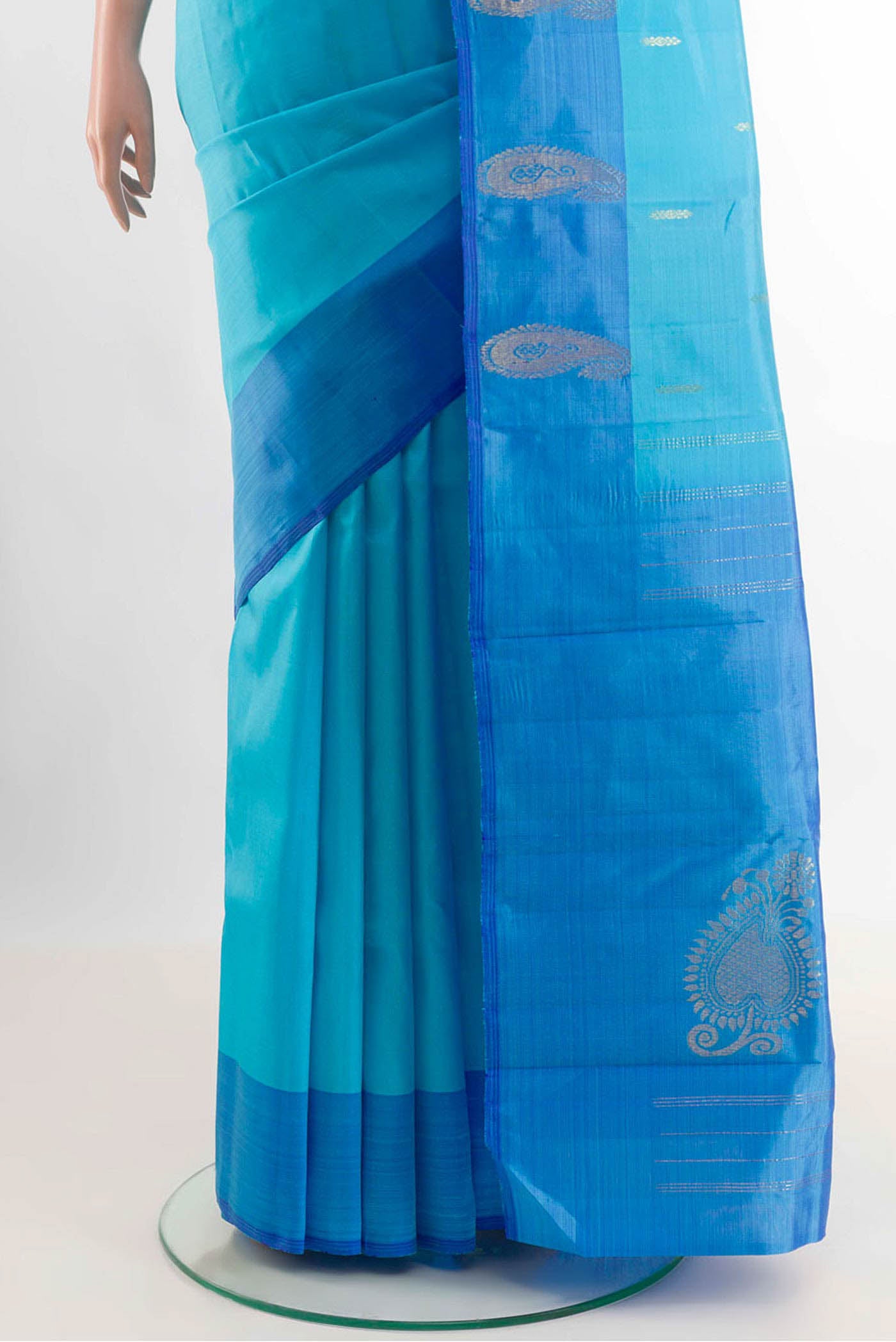 pleats pallu