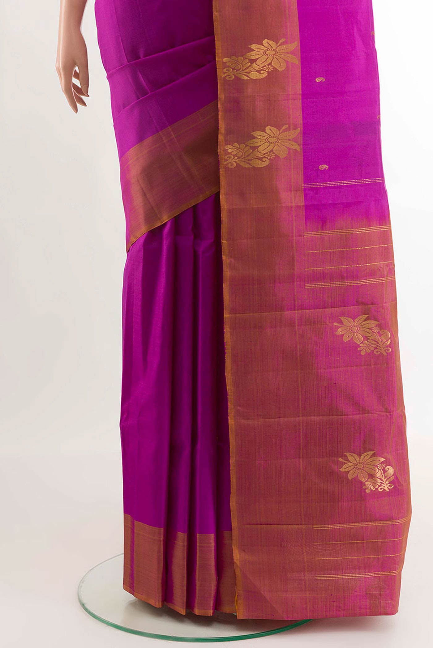pleats pallu