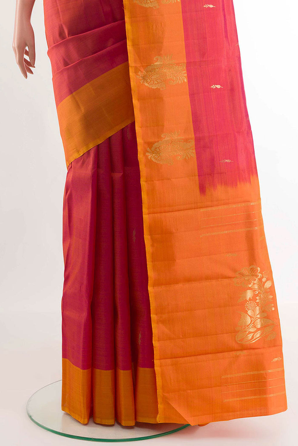 pleats pallu